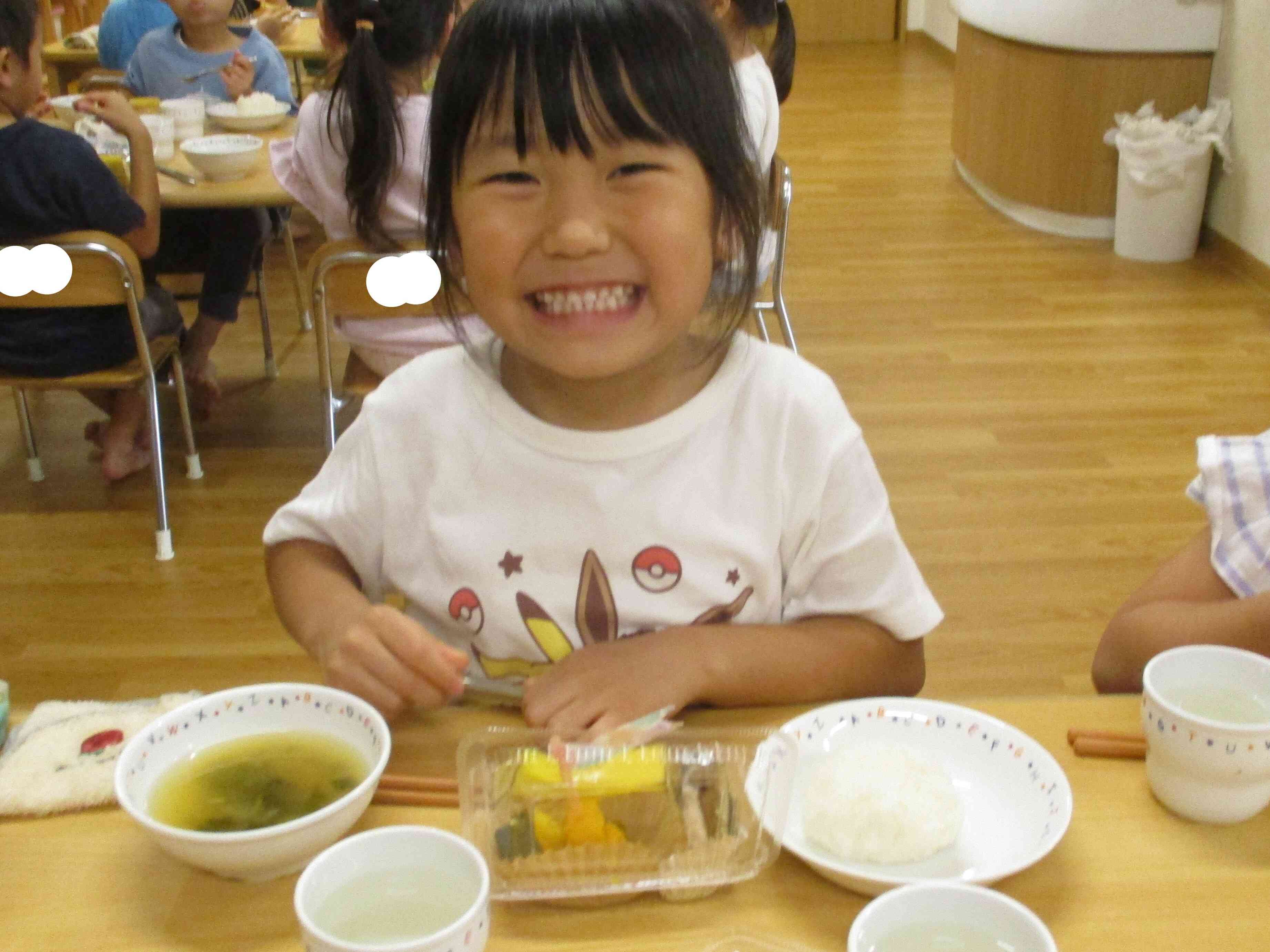 ☆給食の先生からの応援☆