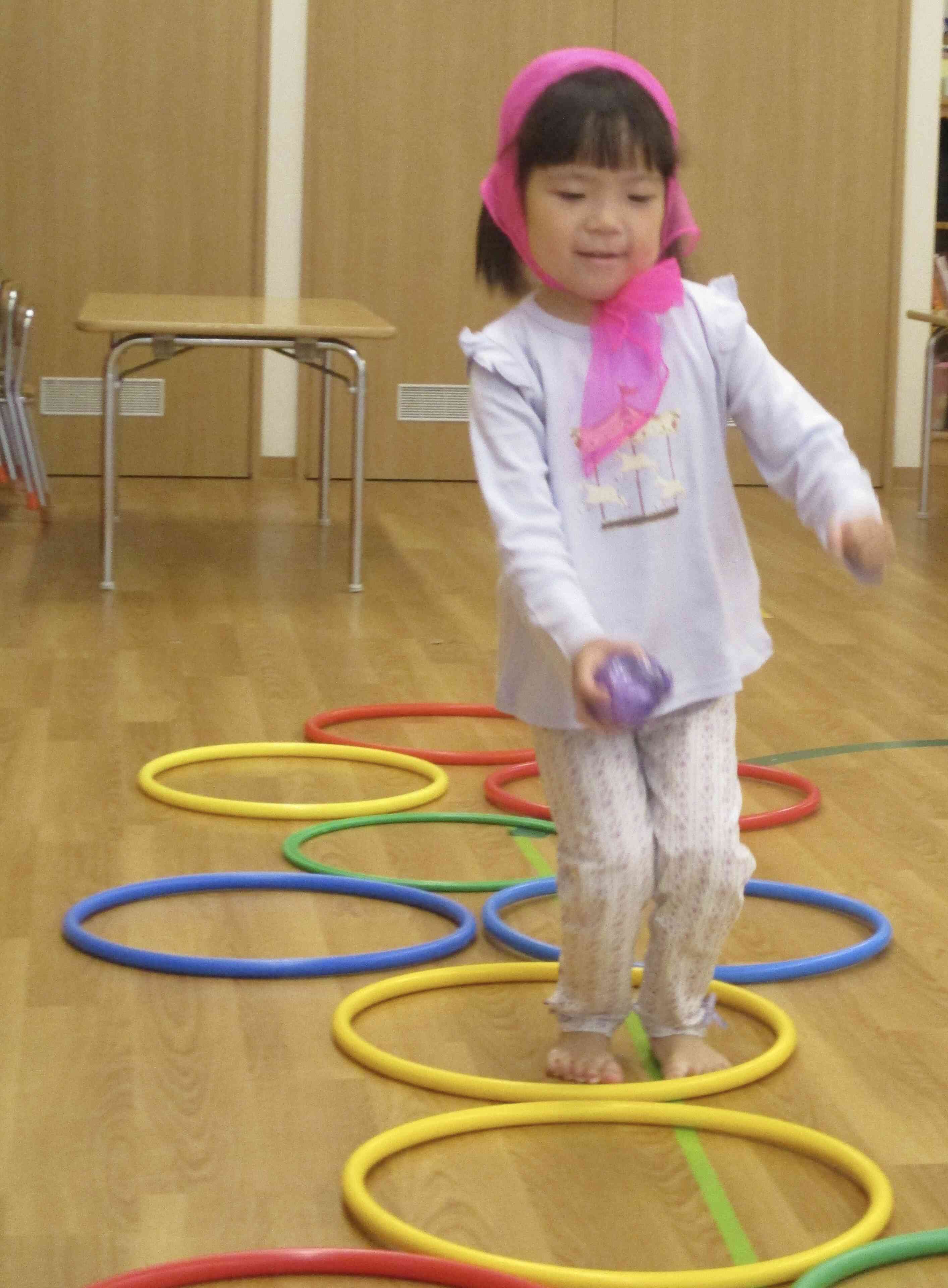 忍玉を持ってケンパ、ケンパ♪