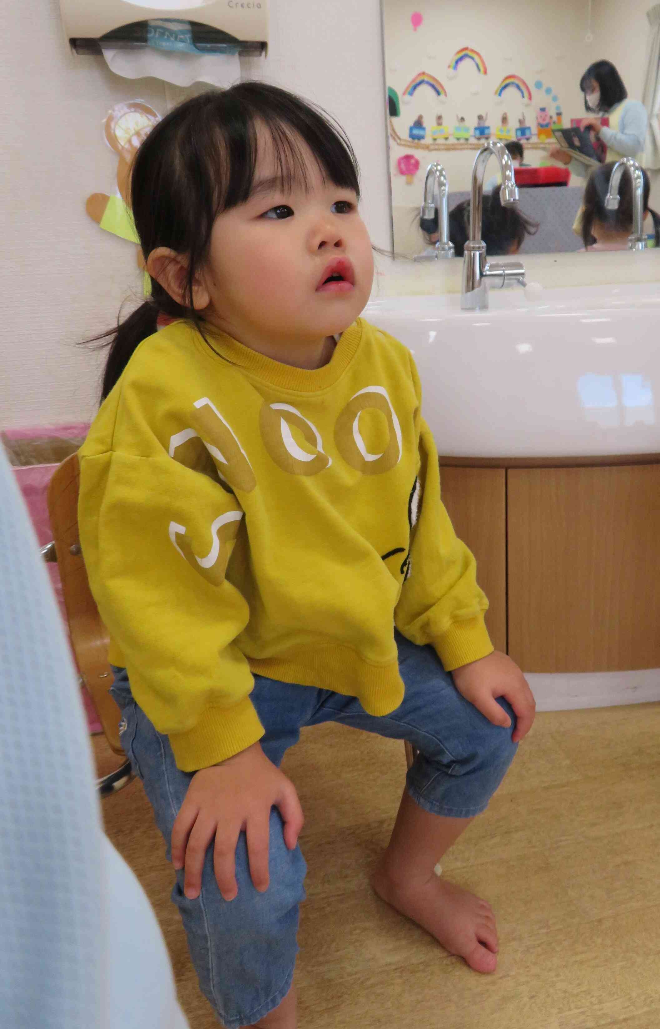 「っかっこいいなぁ、うさぎさん…」と思わず見惚れるお友だち♡