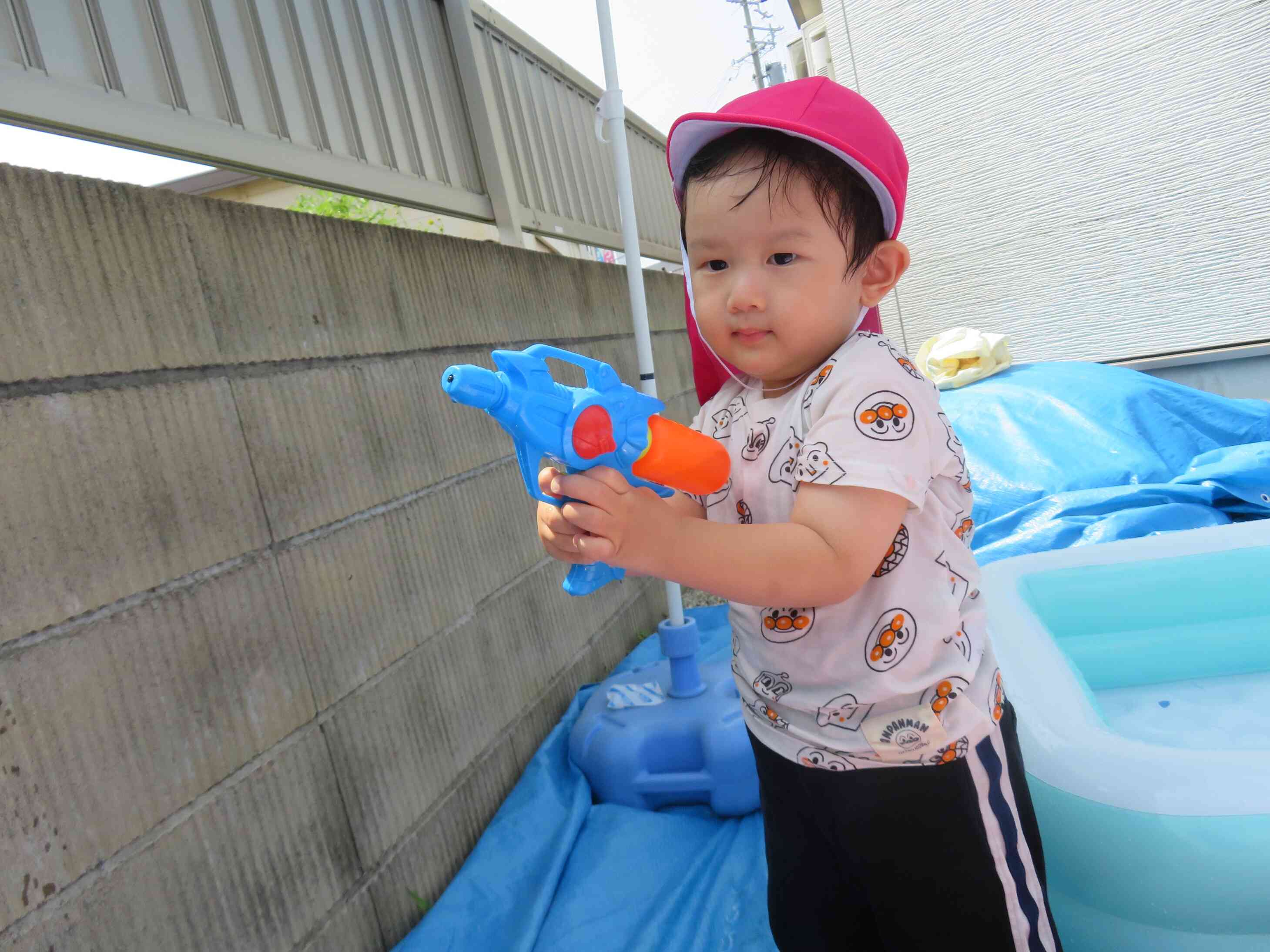 暑い夏☀水遊びがはじまった！！