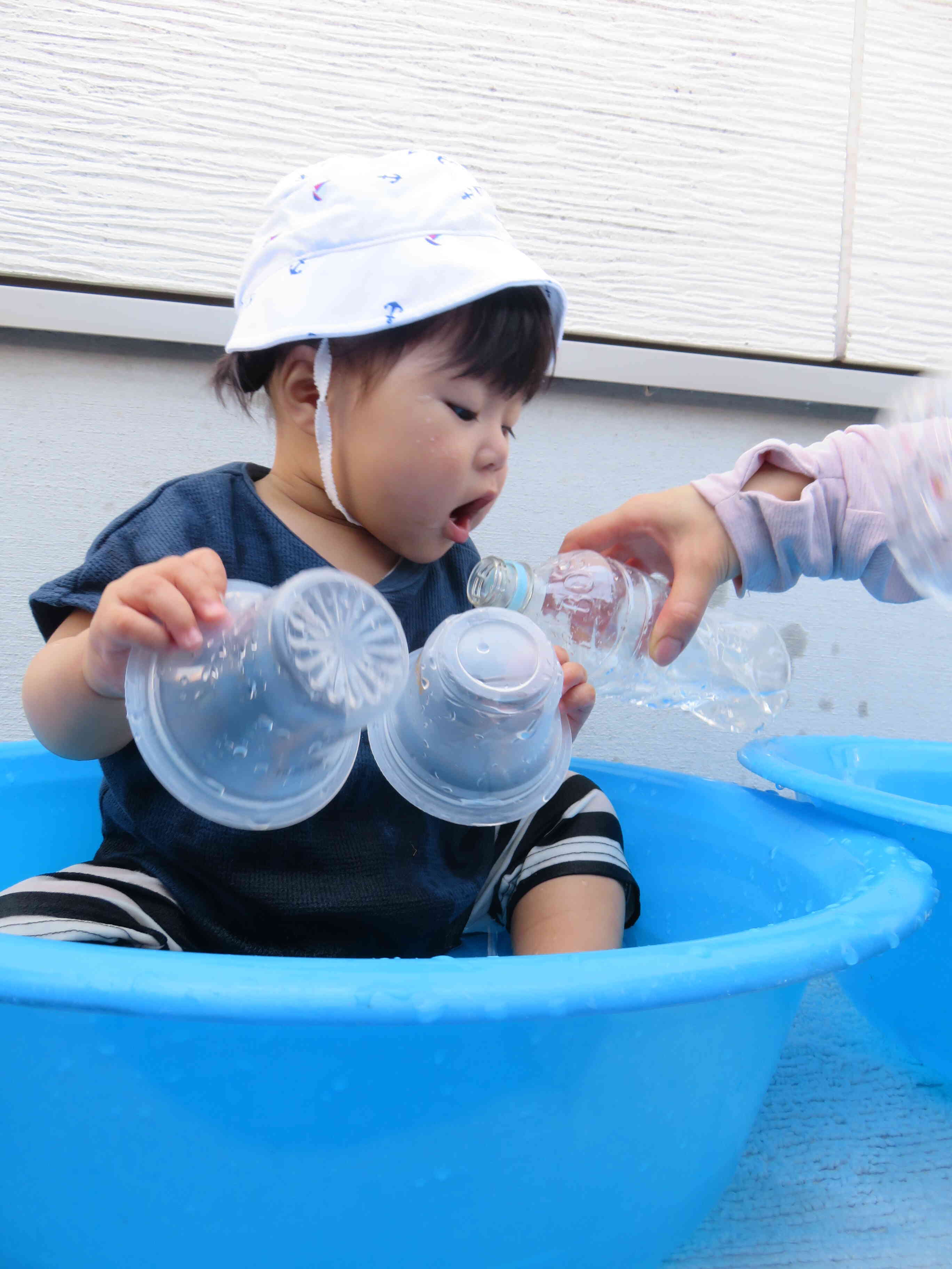 お水気持ちいいな～♪
