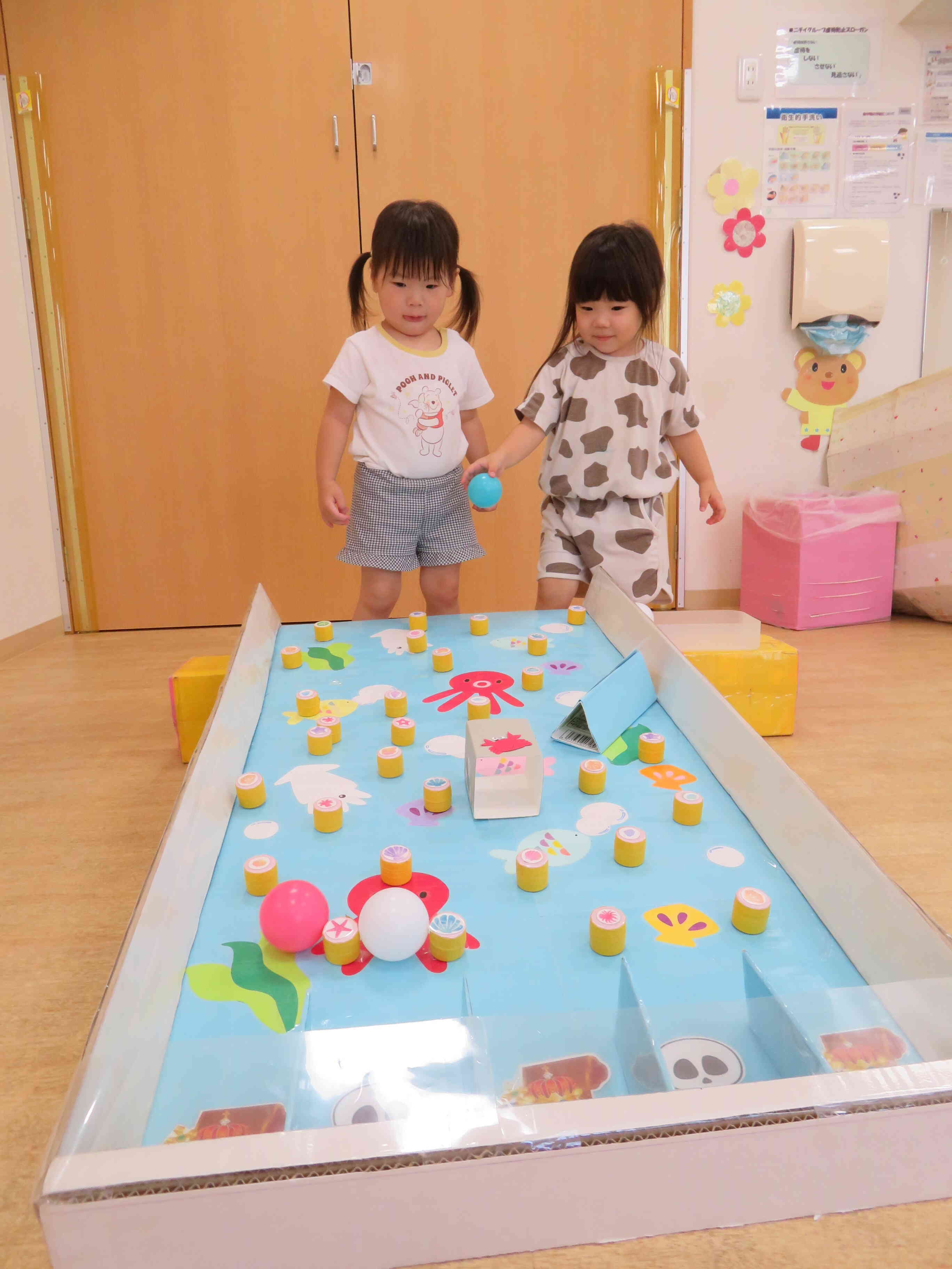 ドキドキワクワク☆どこに入るのかな？