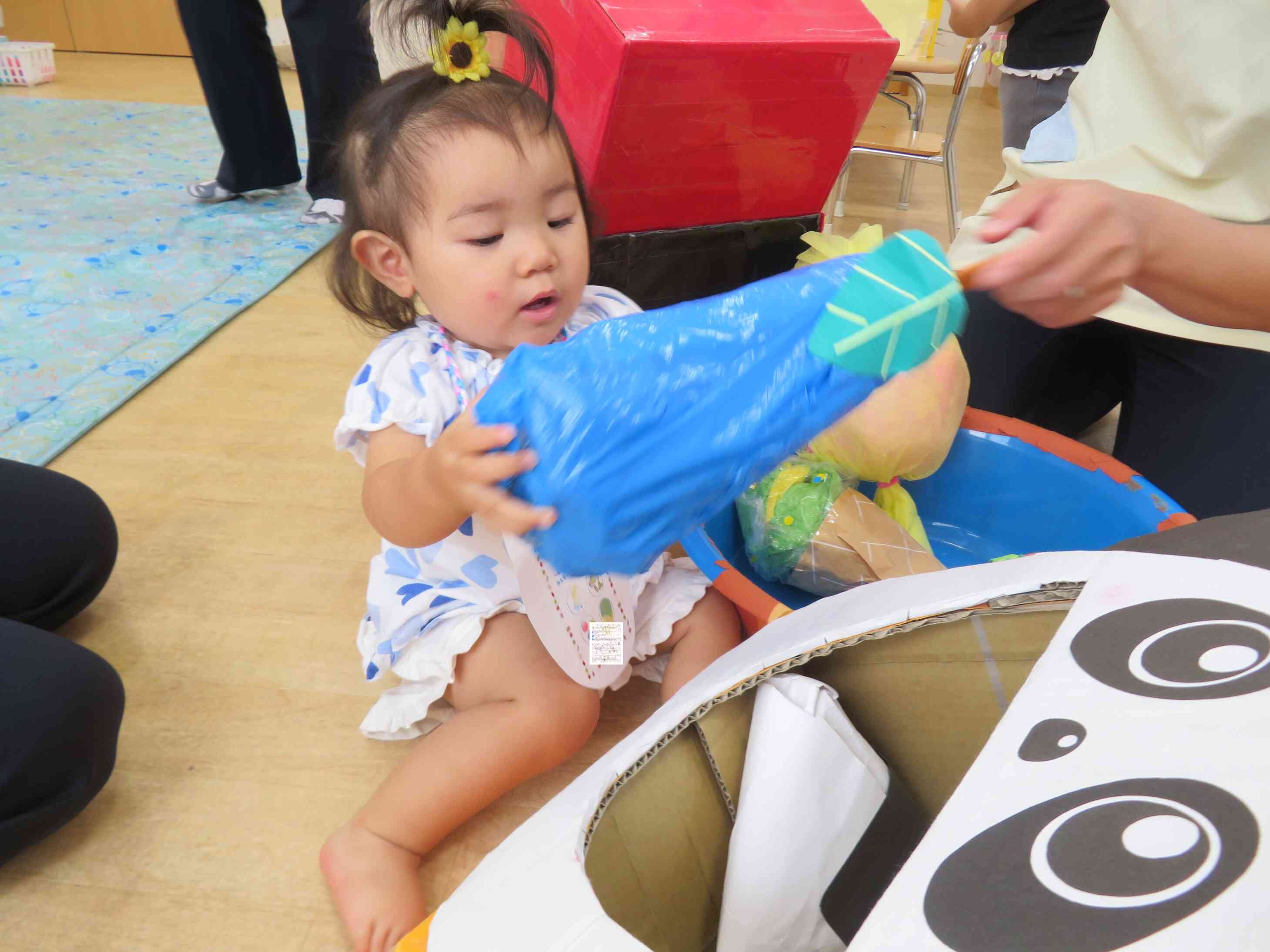 フルーツキャッチがお気に入り♪だったようです。