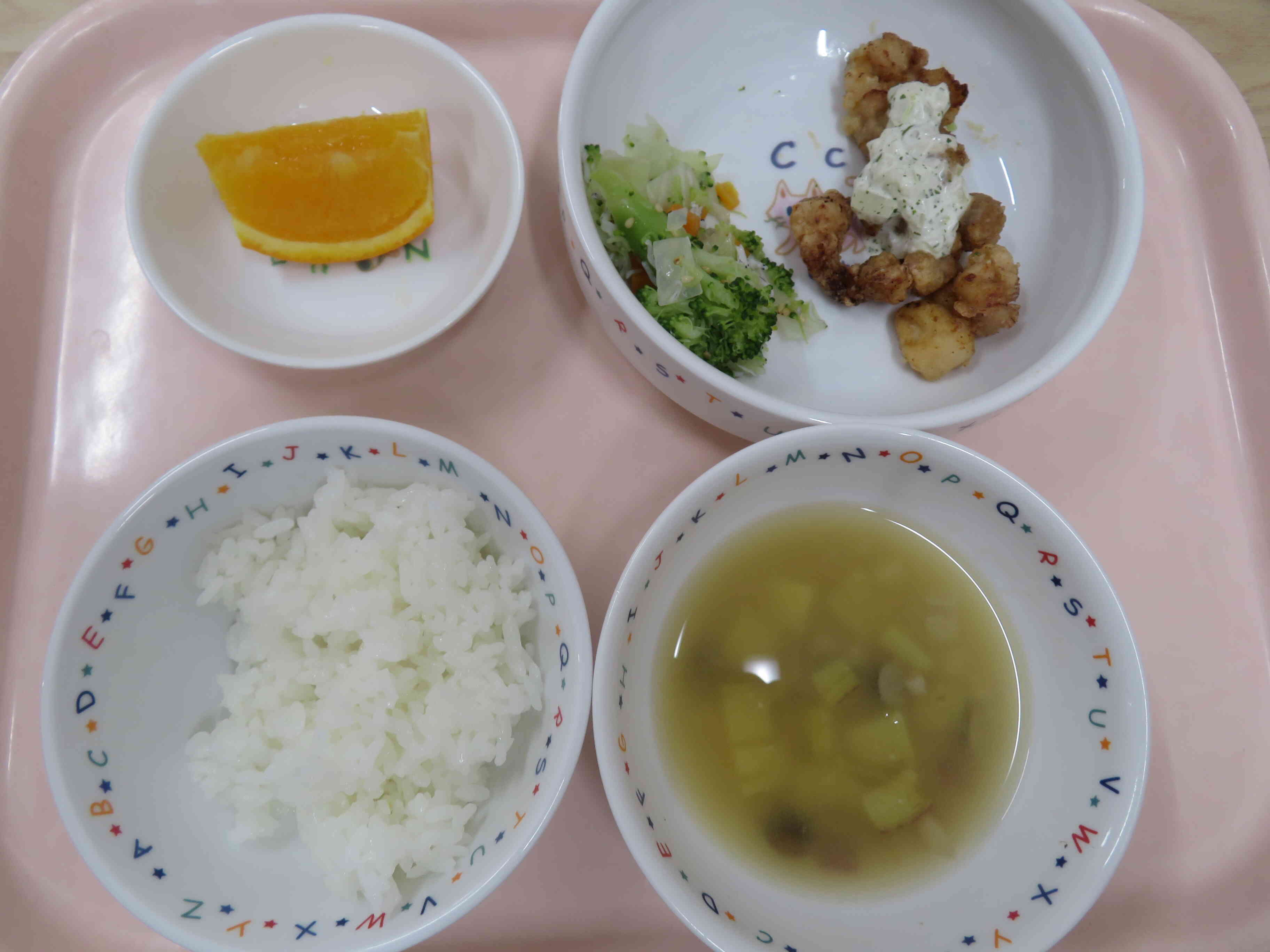 10月７日（火）献立のご紹介