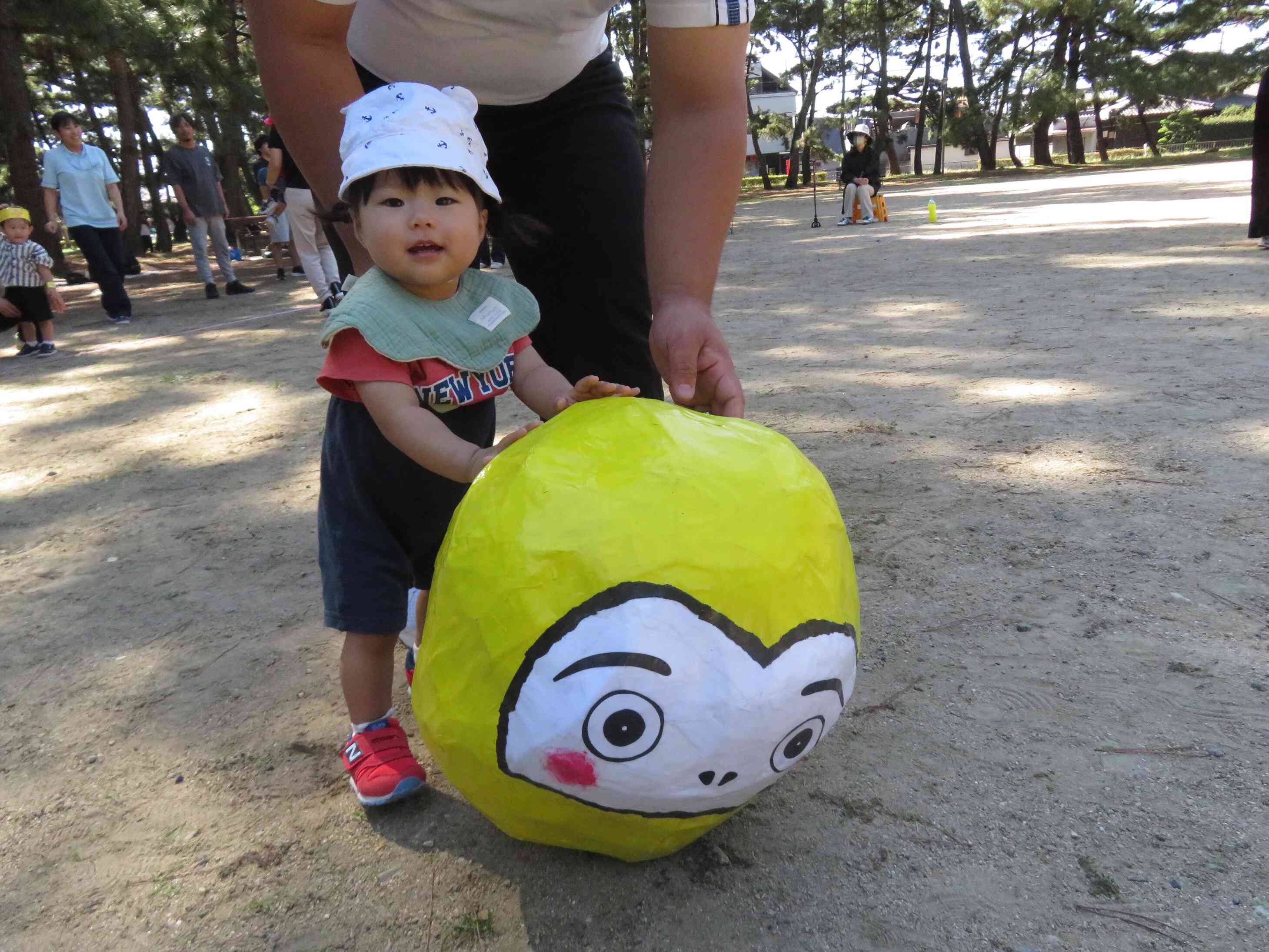 予測不可能！？だるま転がし