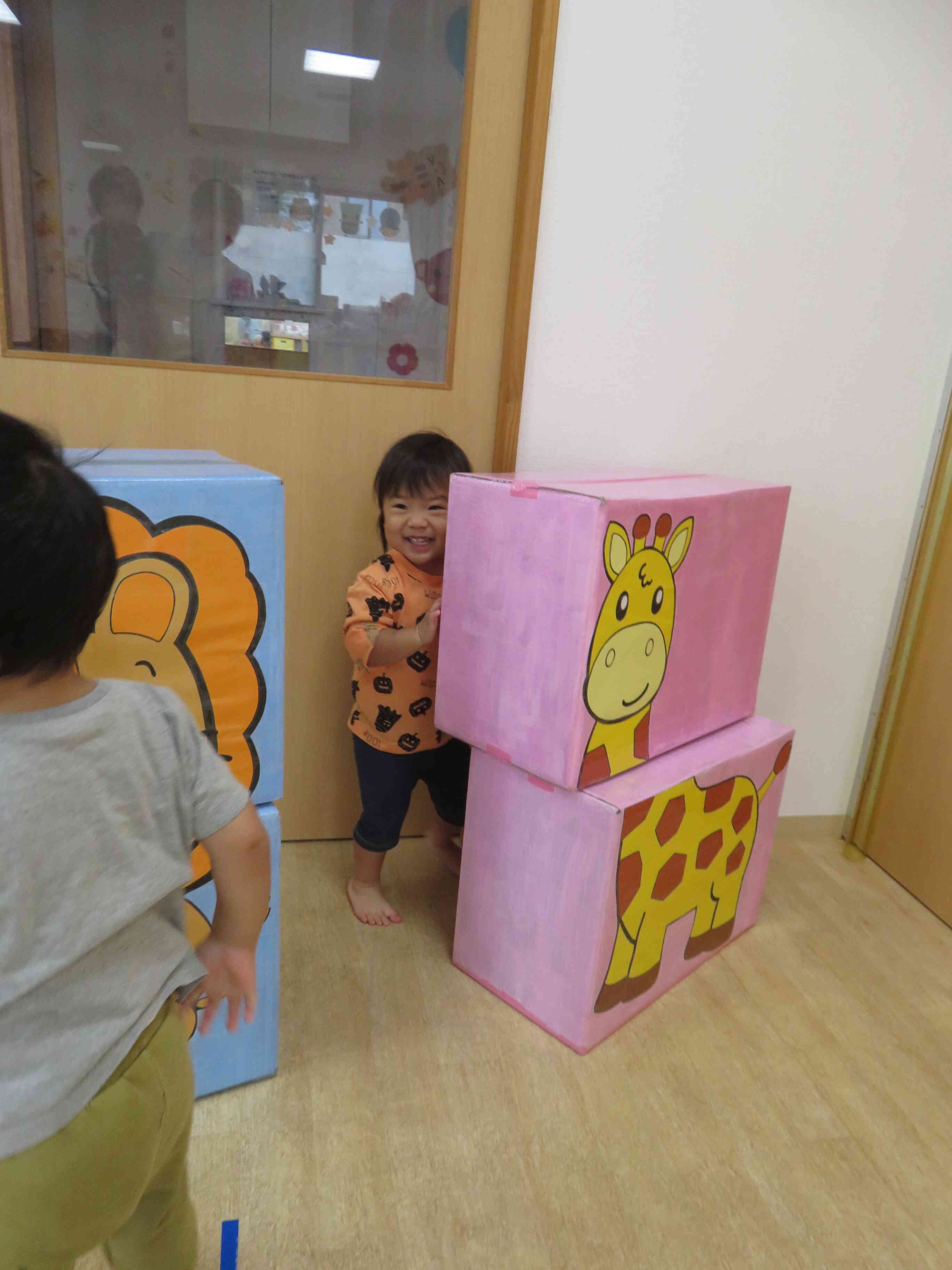 やったー！うさぎ組さんみたいにうまくできたよ☆