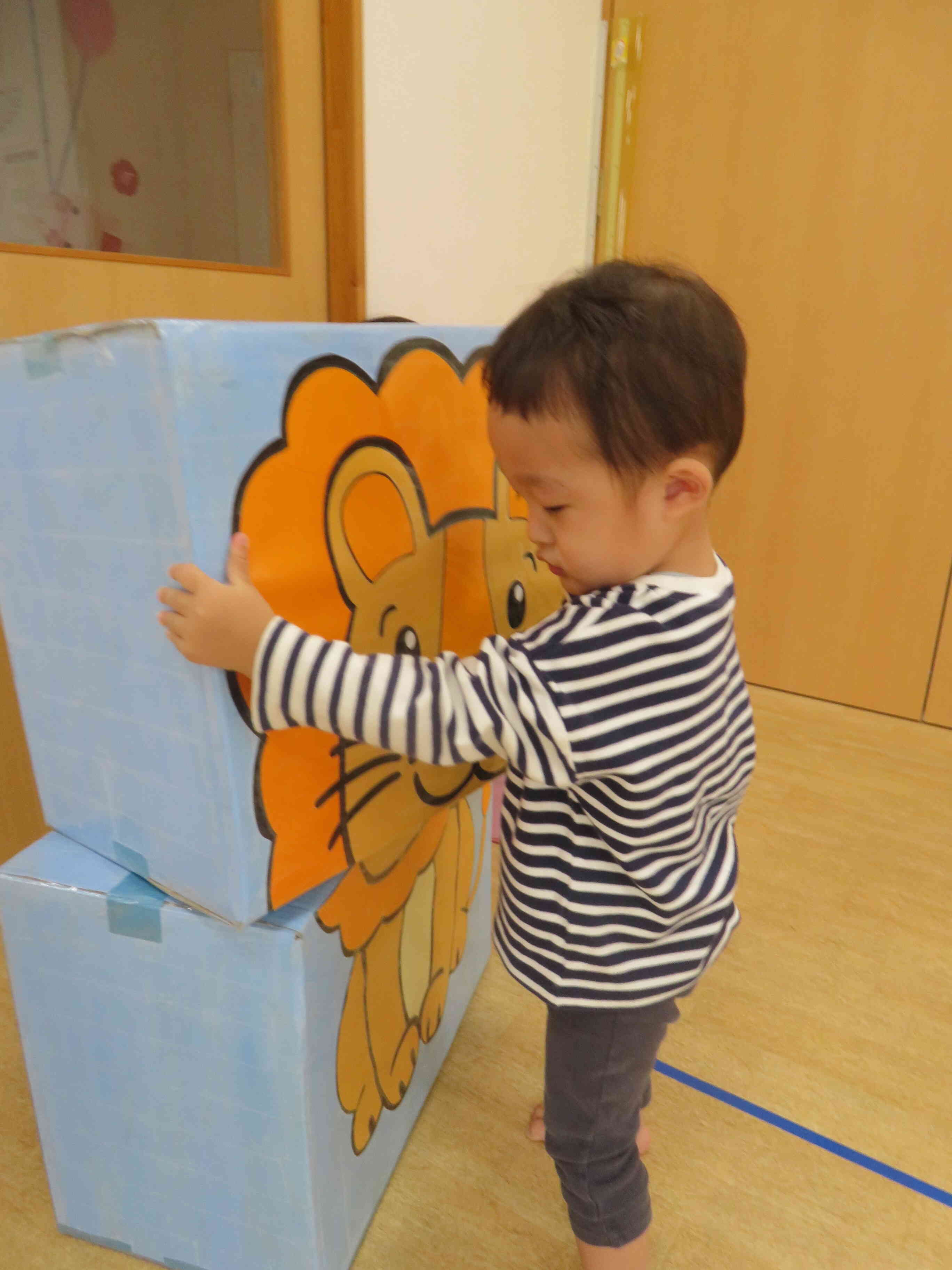 よいしょ…あと少し！