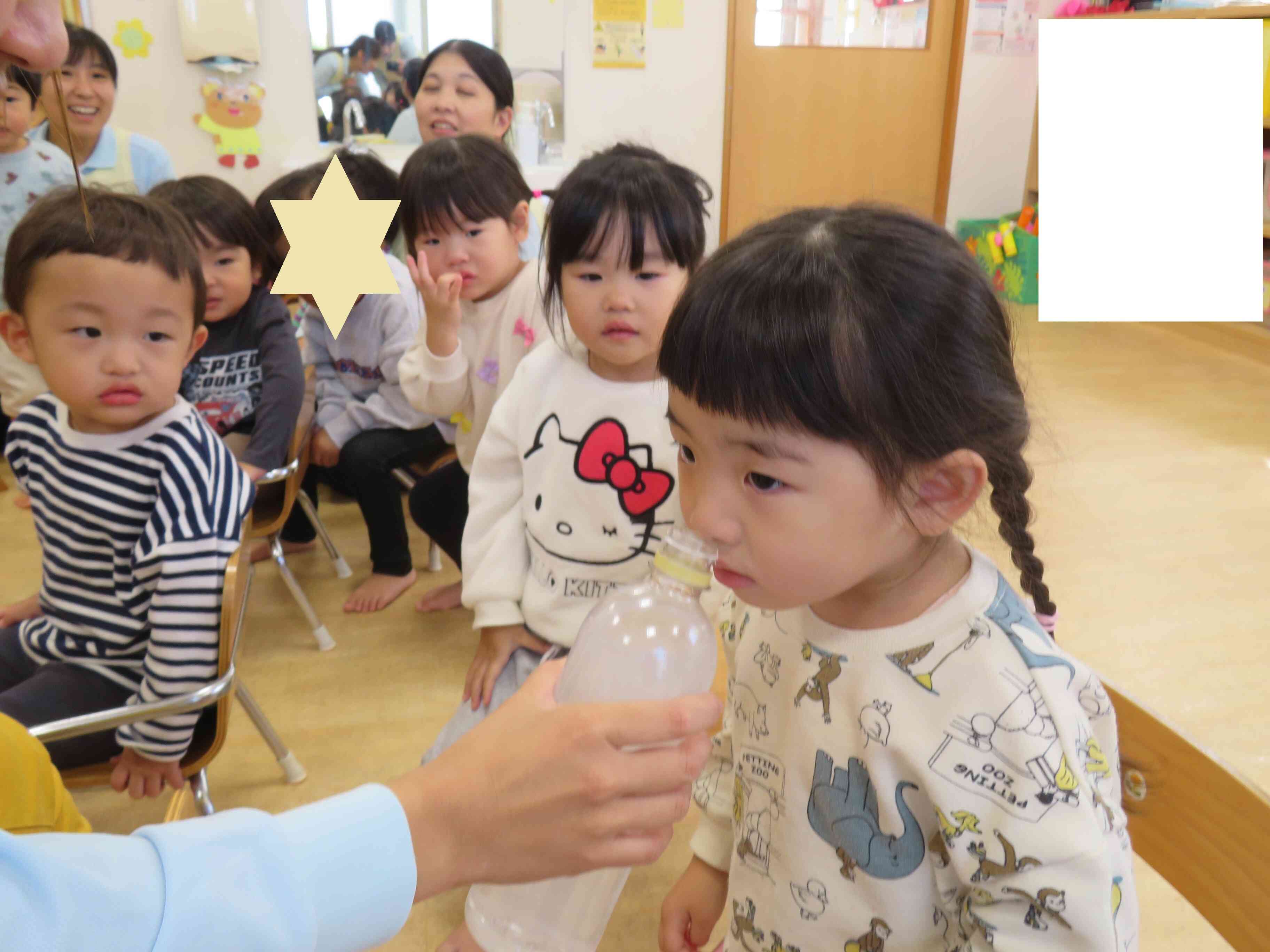 クンクン…あま～い匂いがする？！