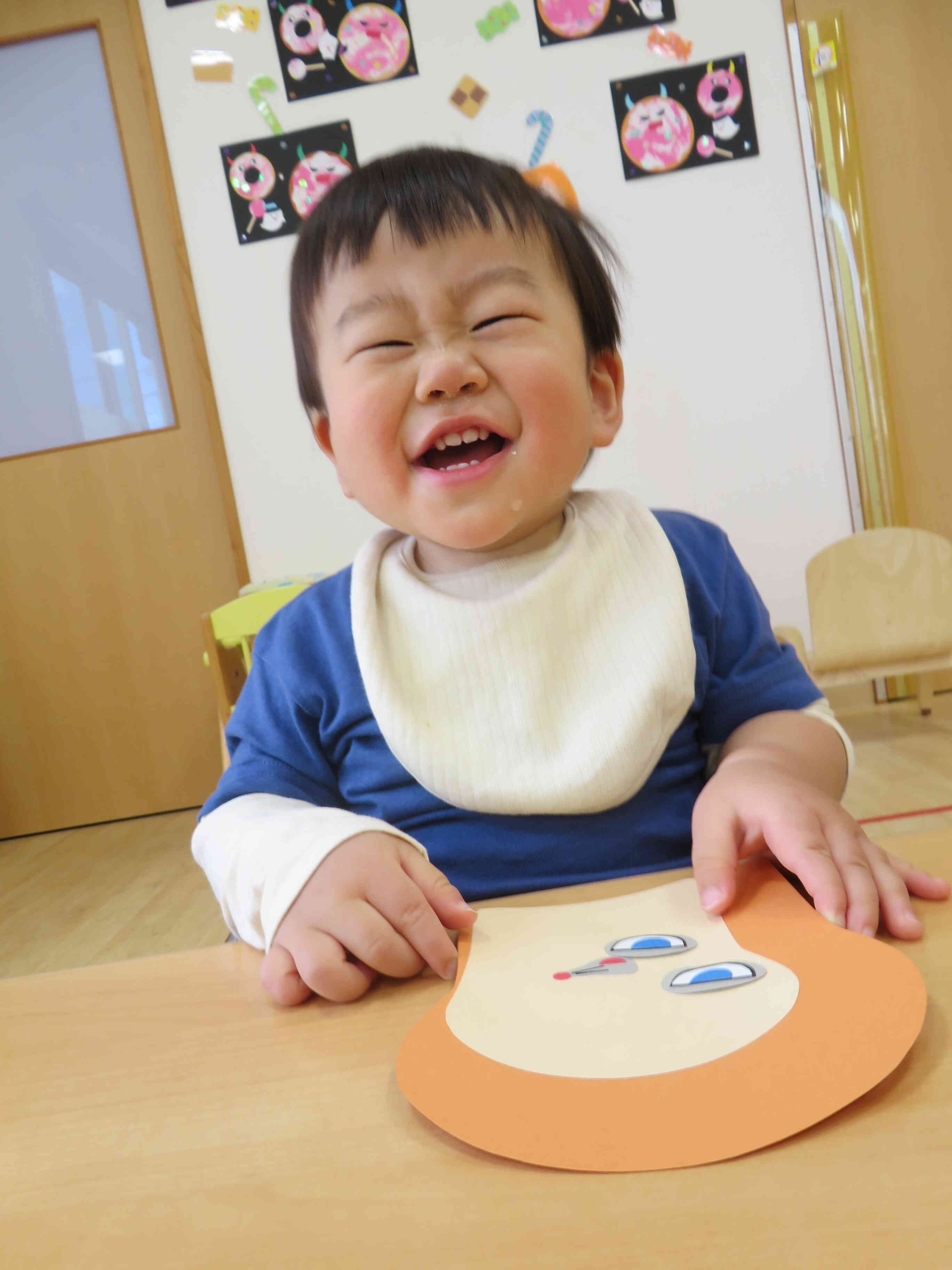 シールぺったん、できちゃった♪