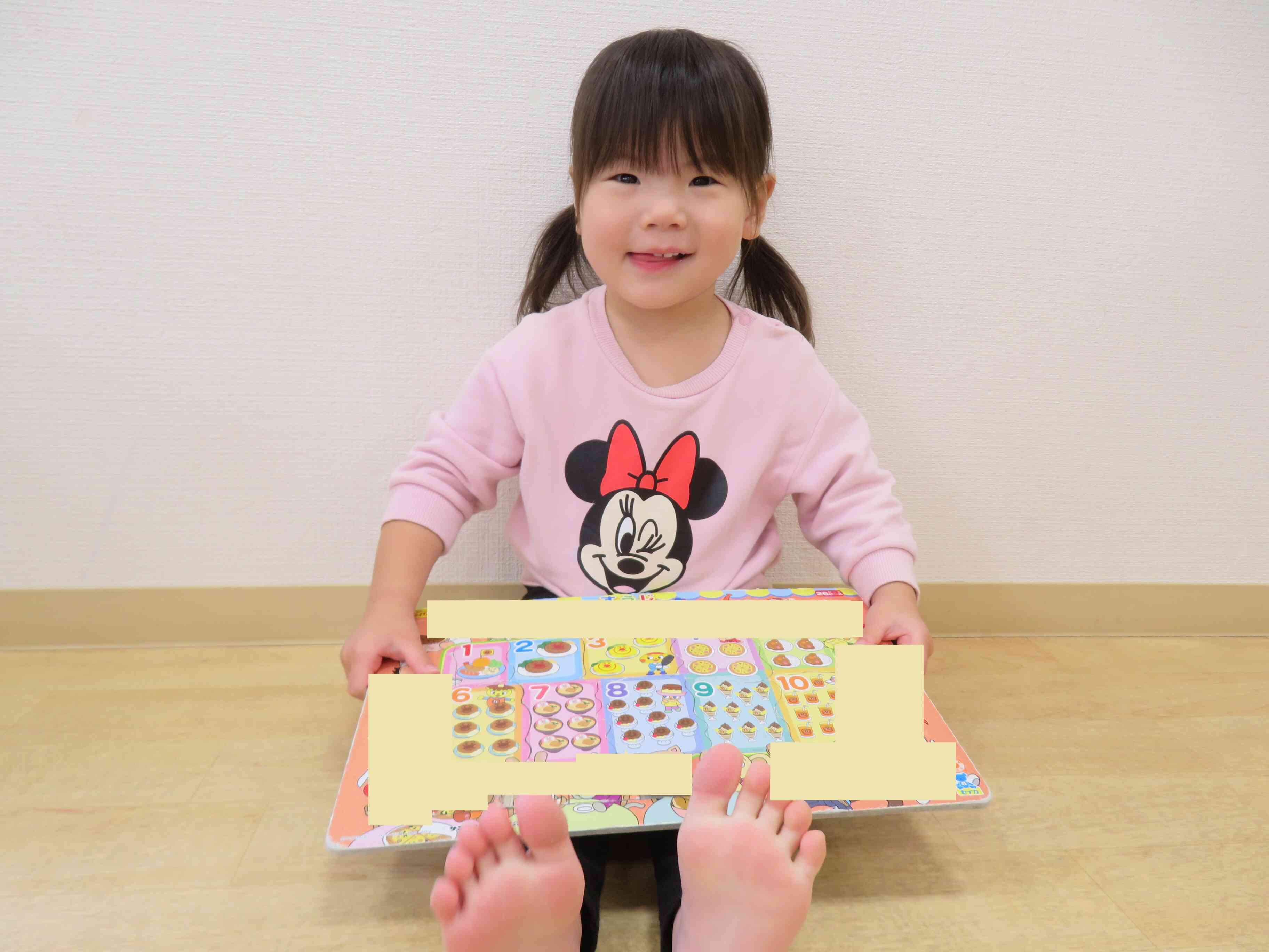 初めて一人でできたよ！やったね☆