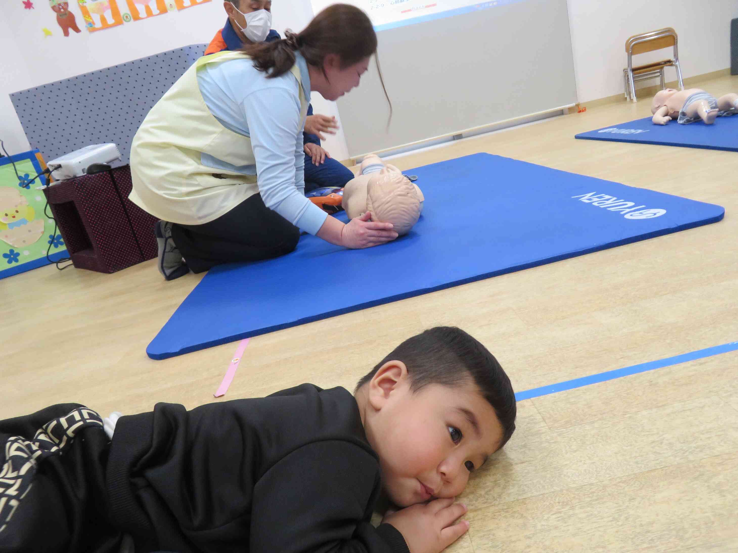 子育て広場～救命救急講習～