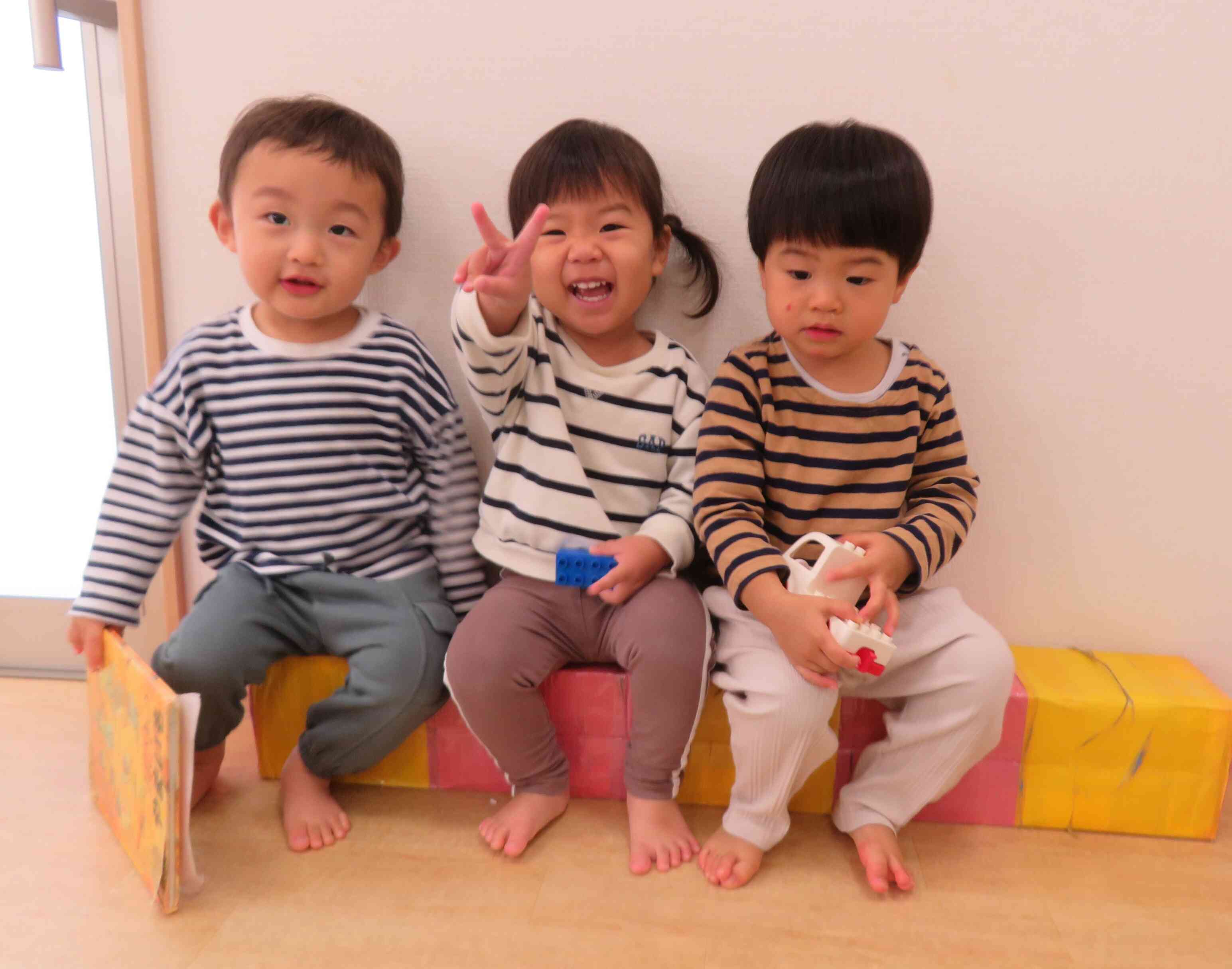 みんなで仲良く遊んでます♪