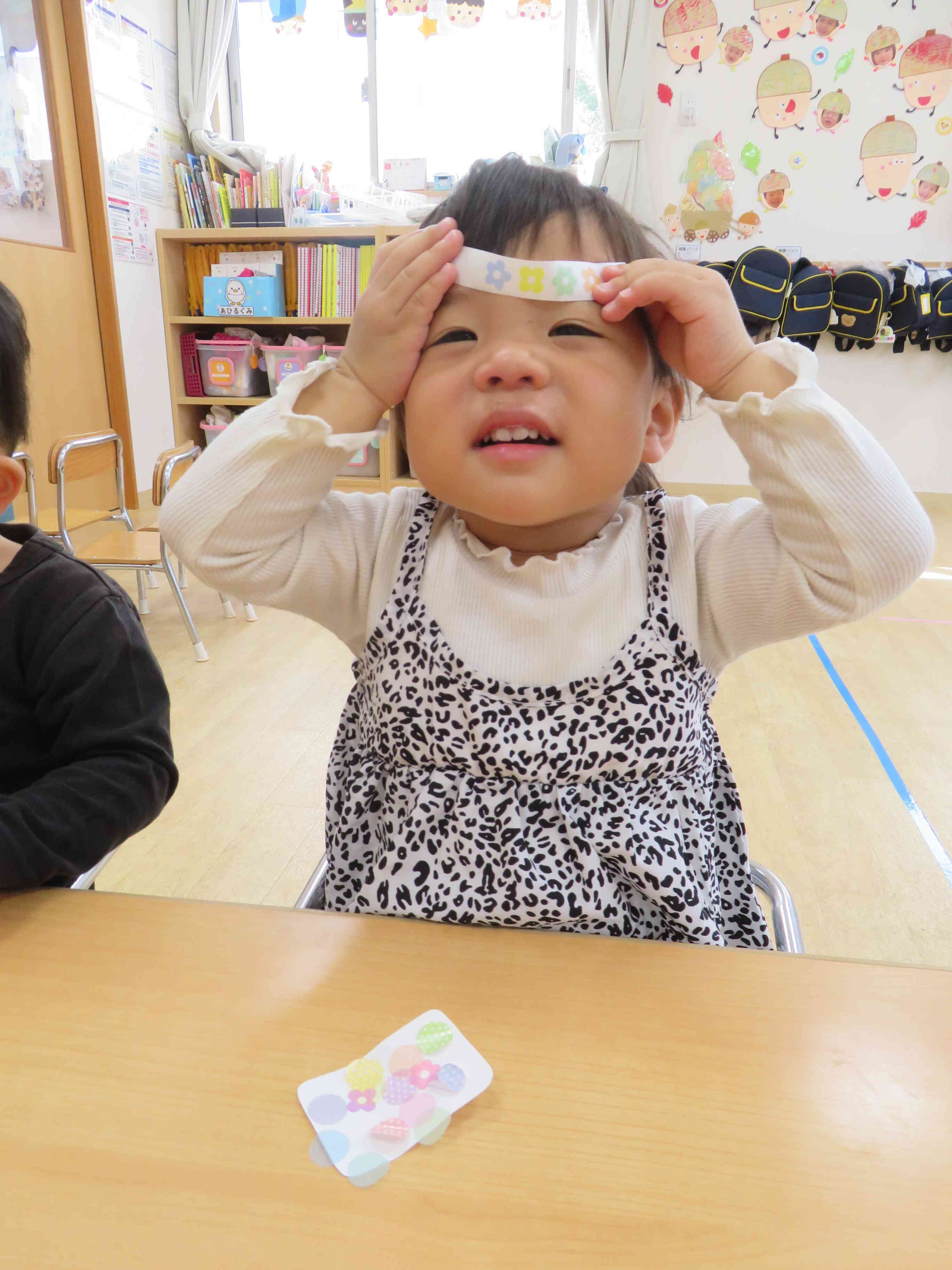 シール…ぺたっ♡