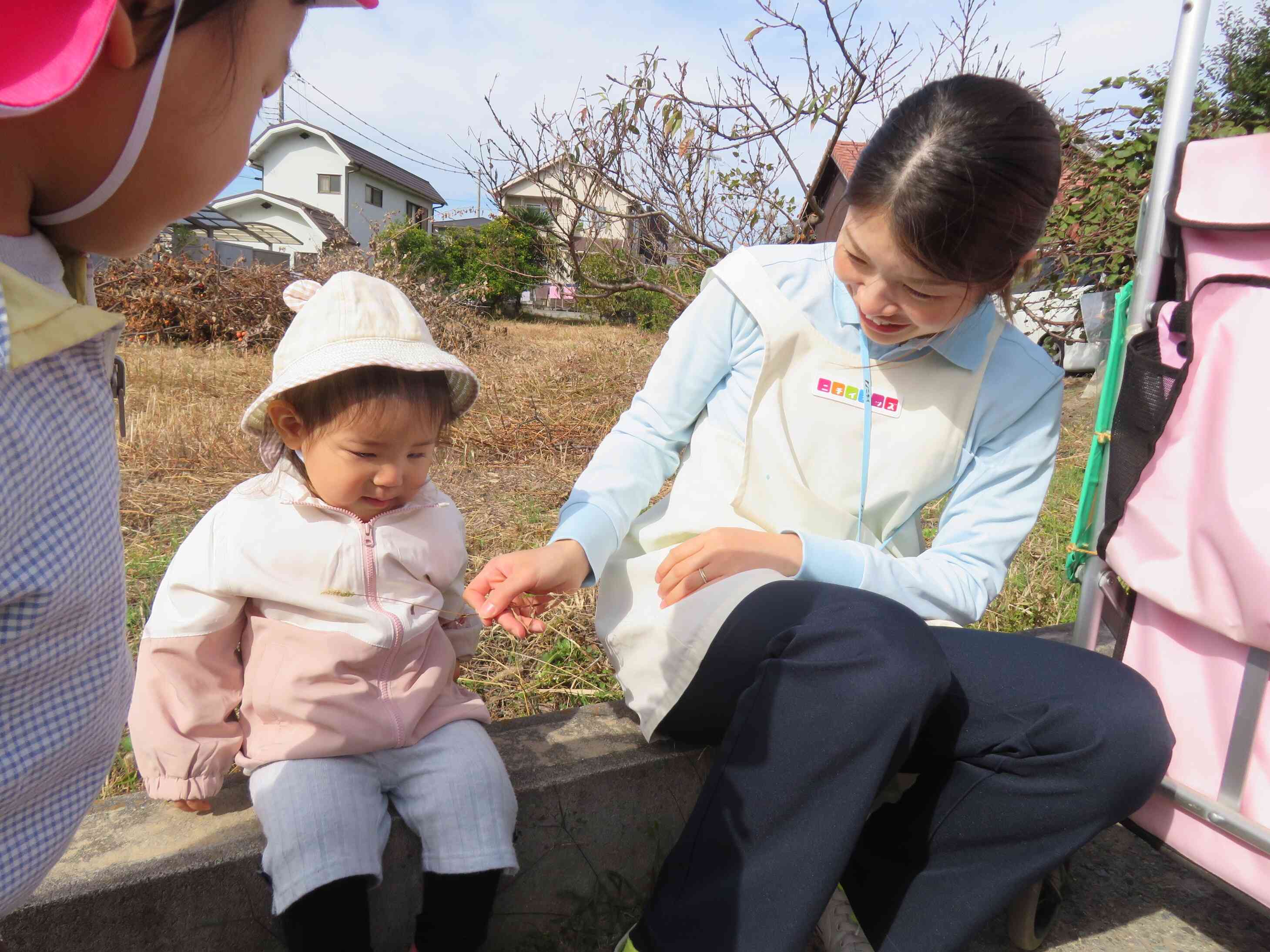 くすぐったいよぉ！！