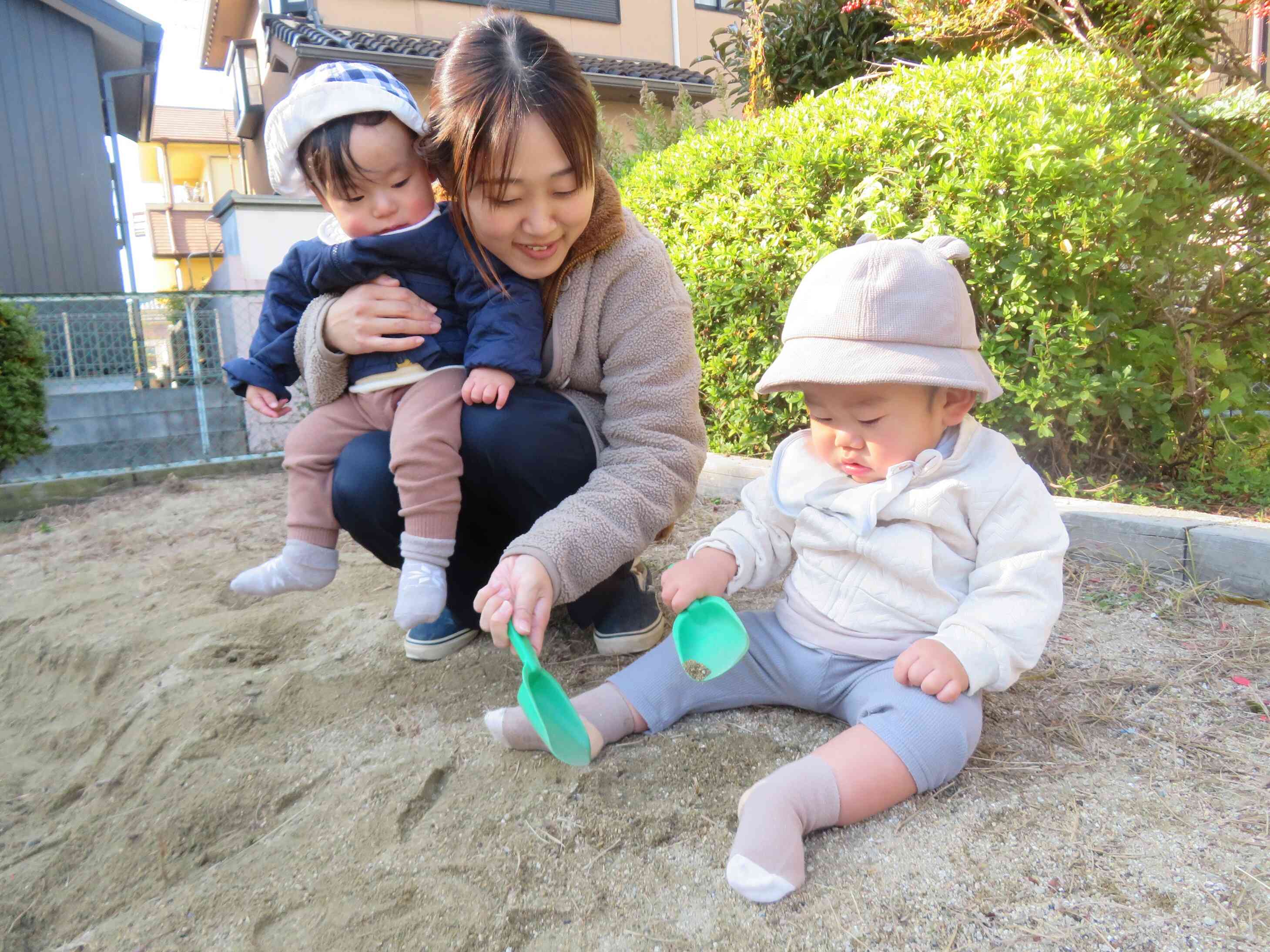 一緒にお山作ろうよ！