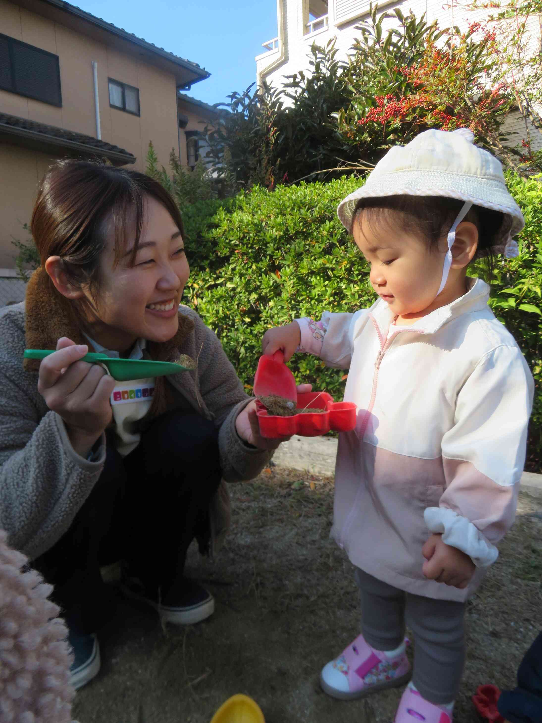 砂場の公園に行ったら！？
