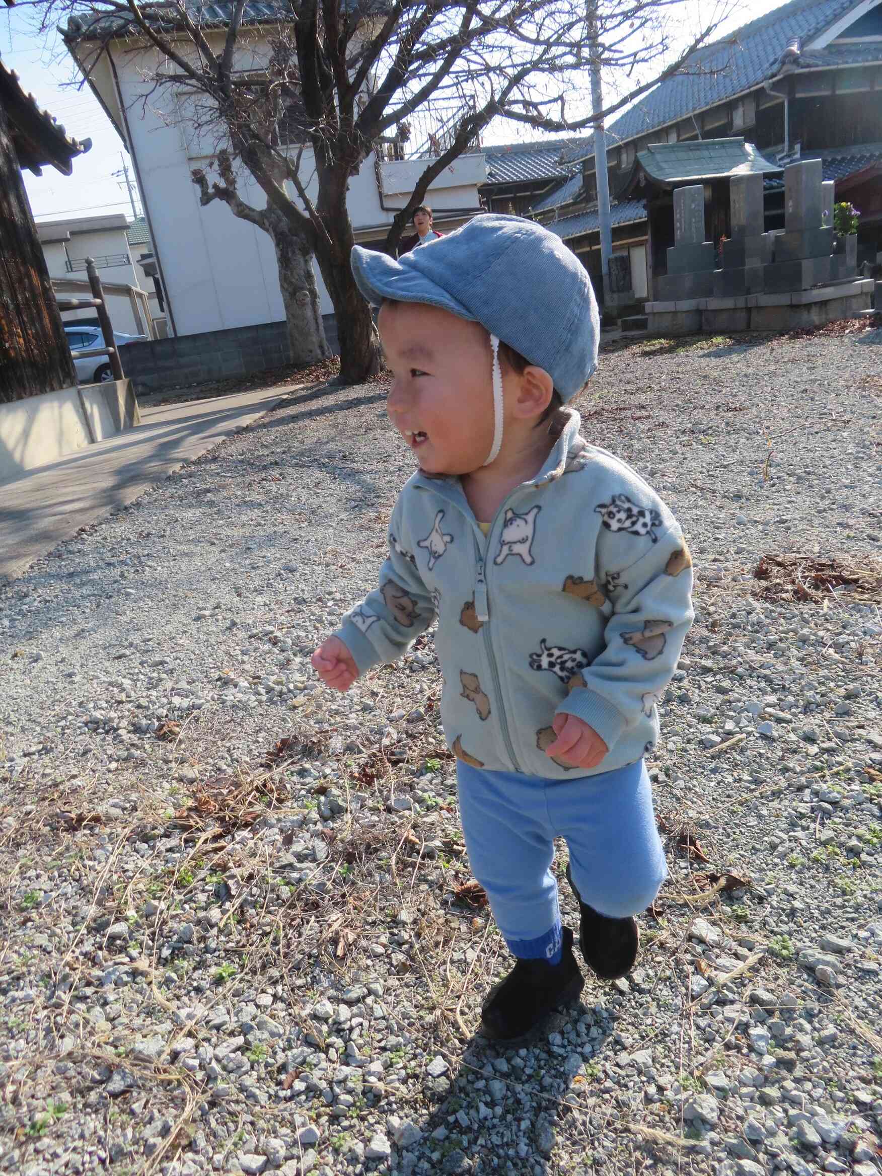 お天気最高♪戸外遊び