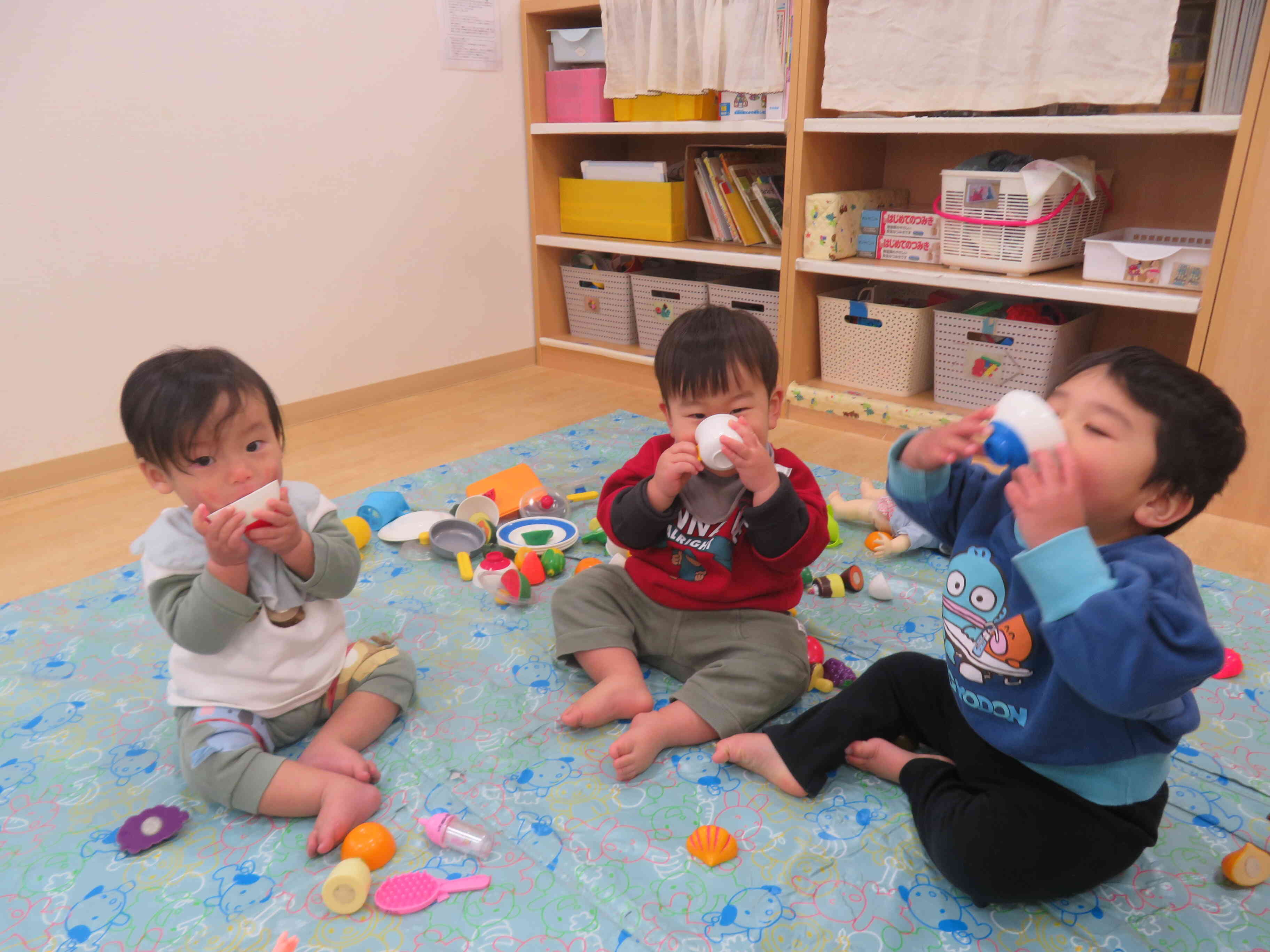 みんなでお茶会☆