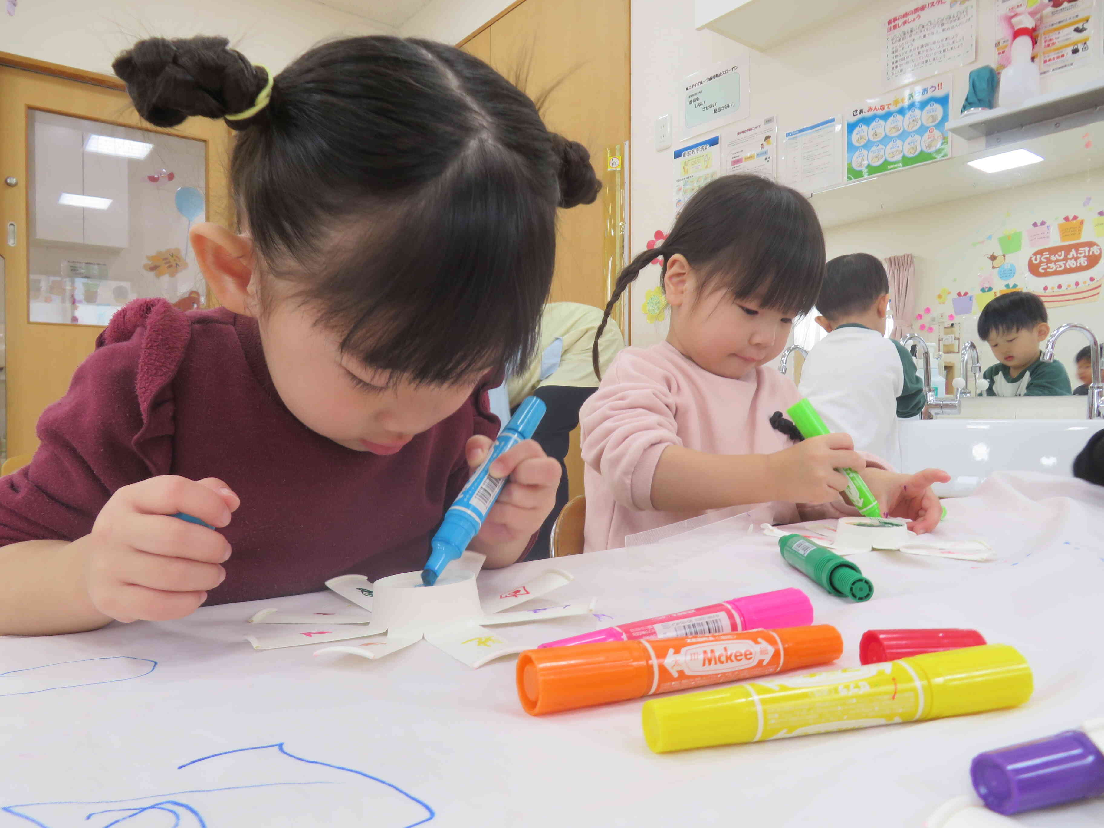 コマ作り、どんな模様にしようかな？