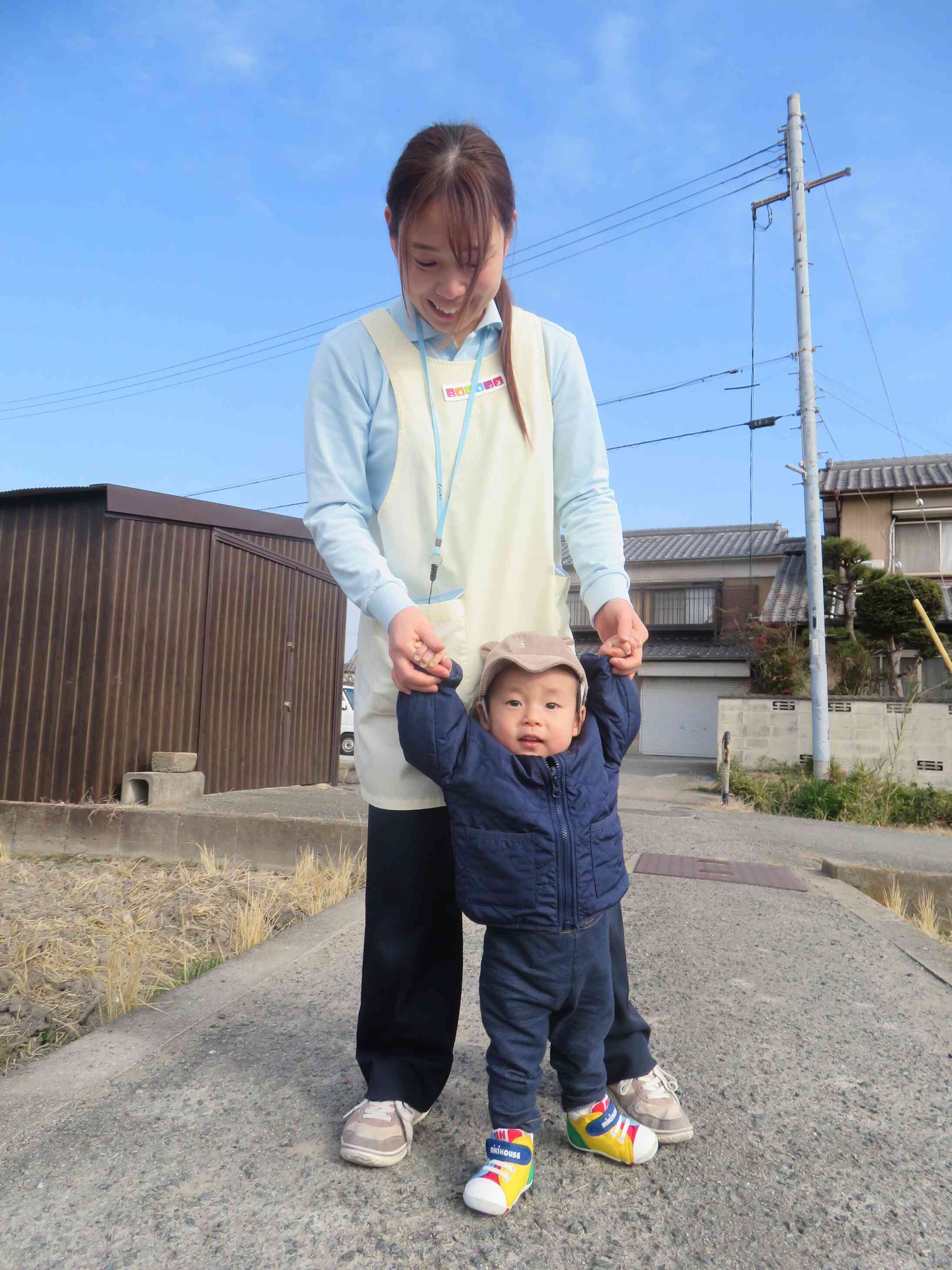 ぼくも歩いたの♡