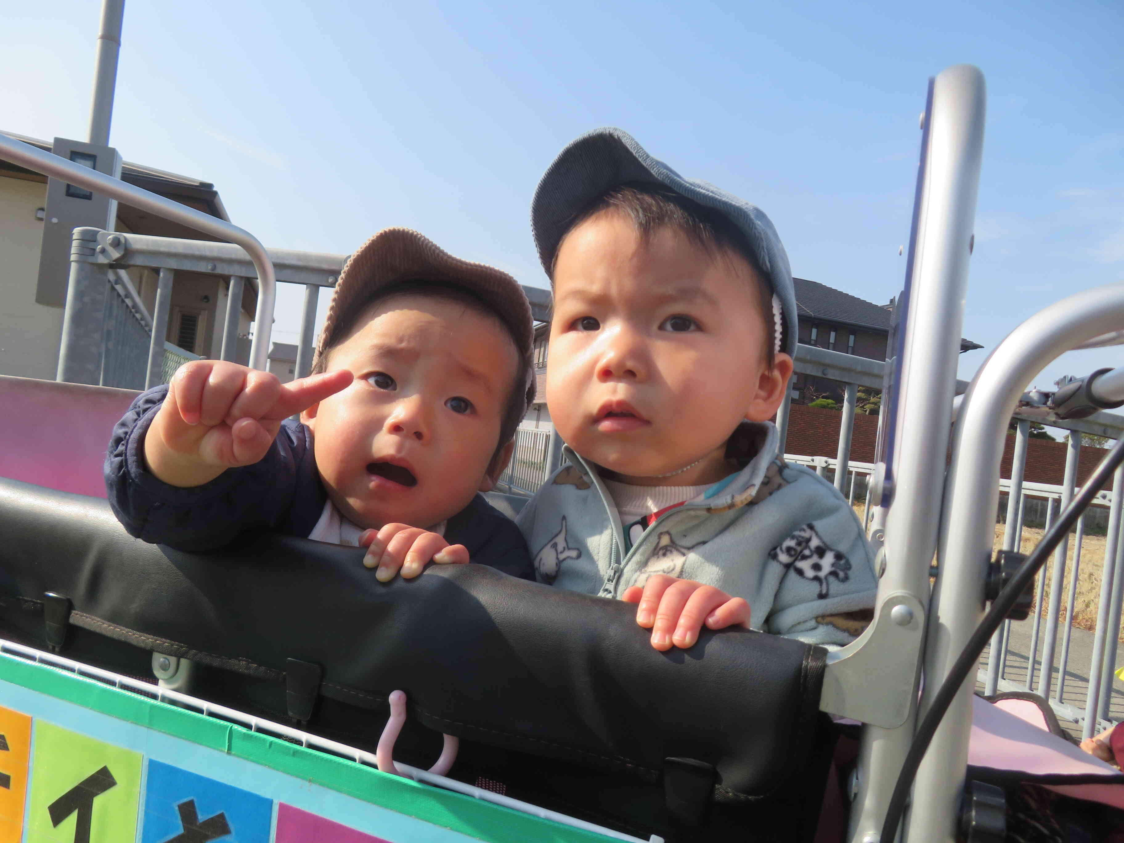 春がやってきそうな気候の土曜日です♪