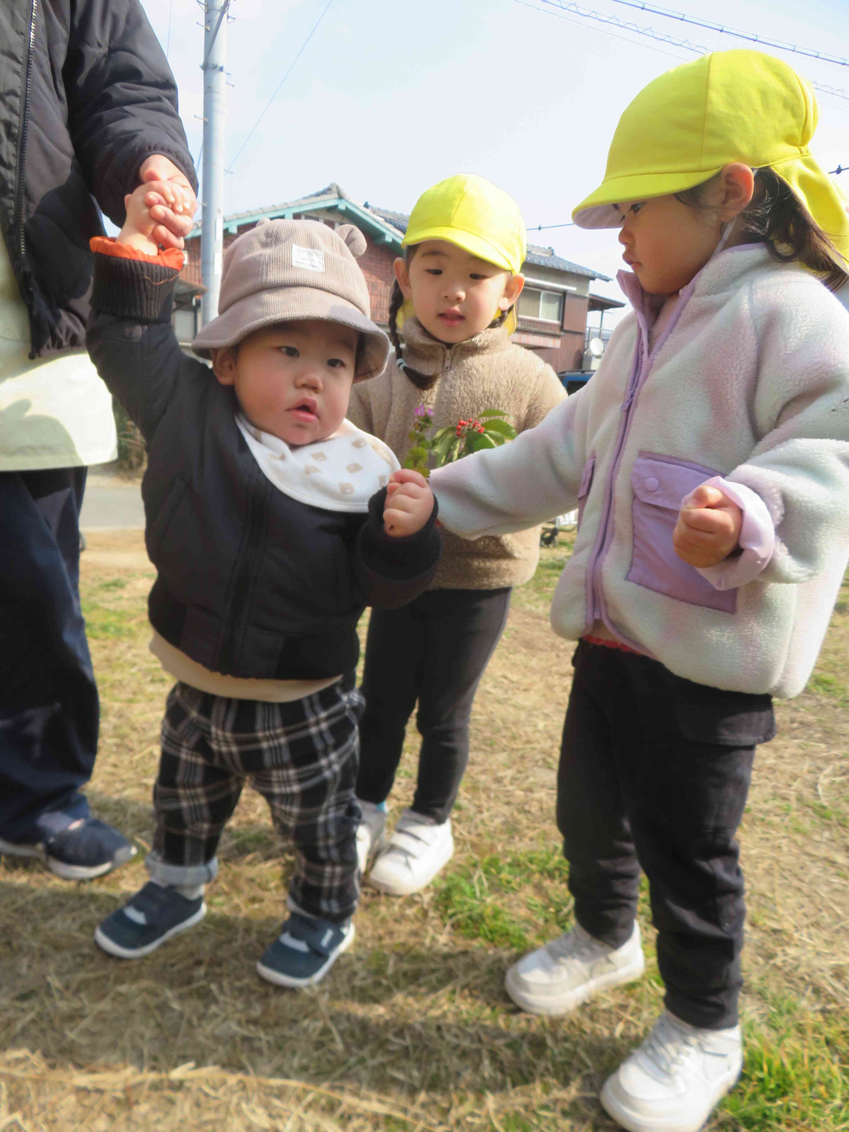 「あんよ。あんよ。」