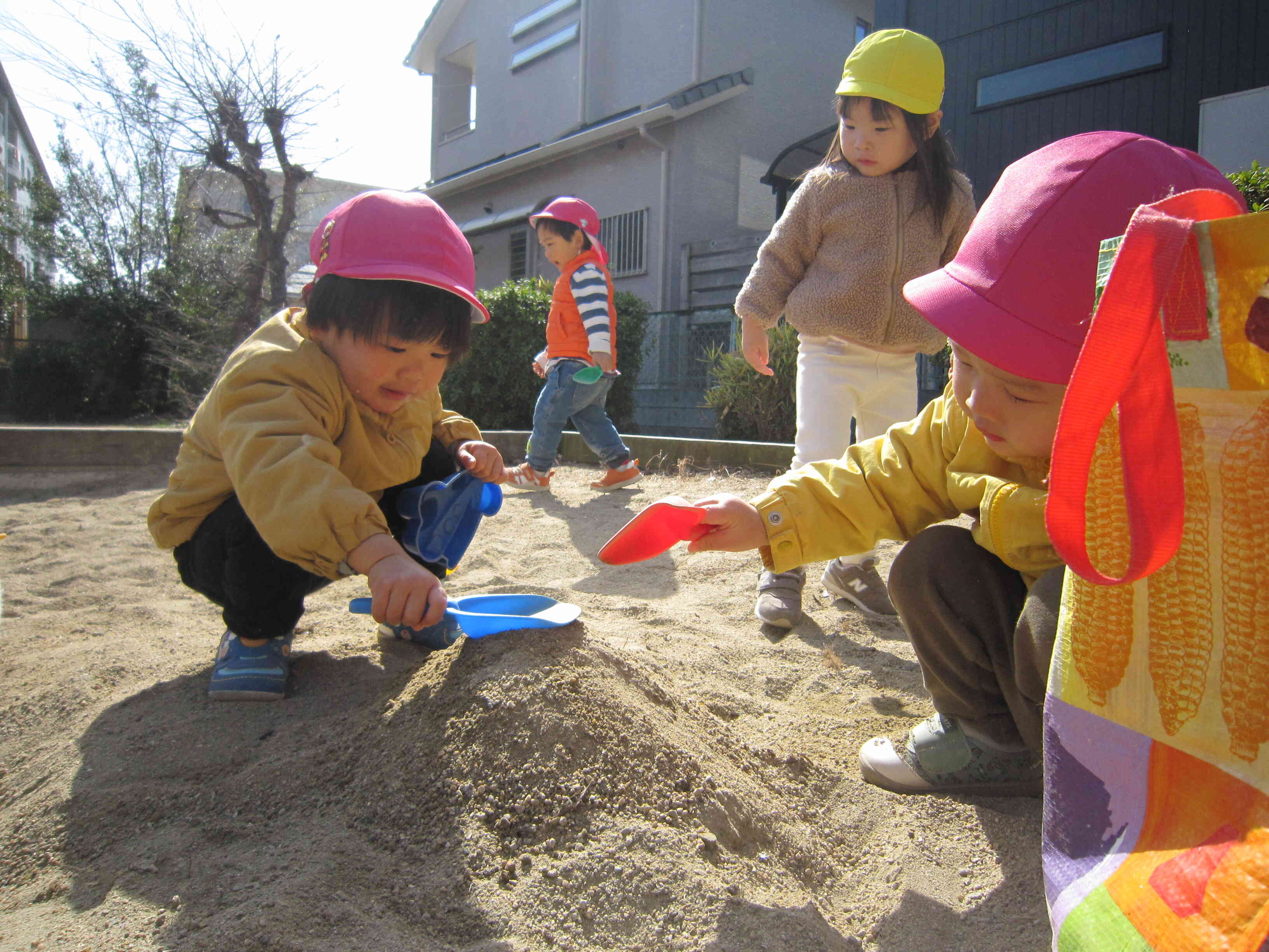 大きいお山、できるかな？？