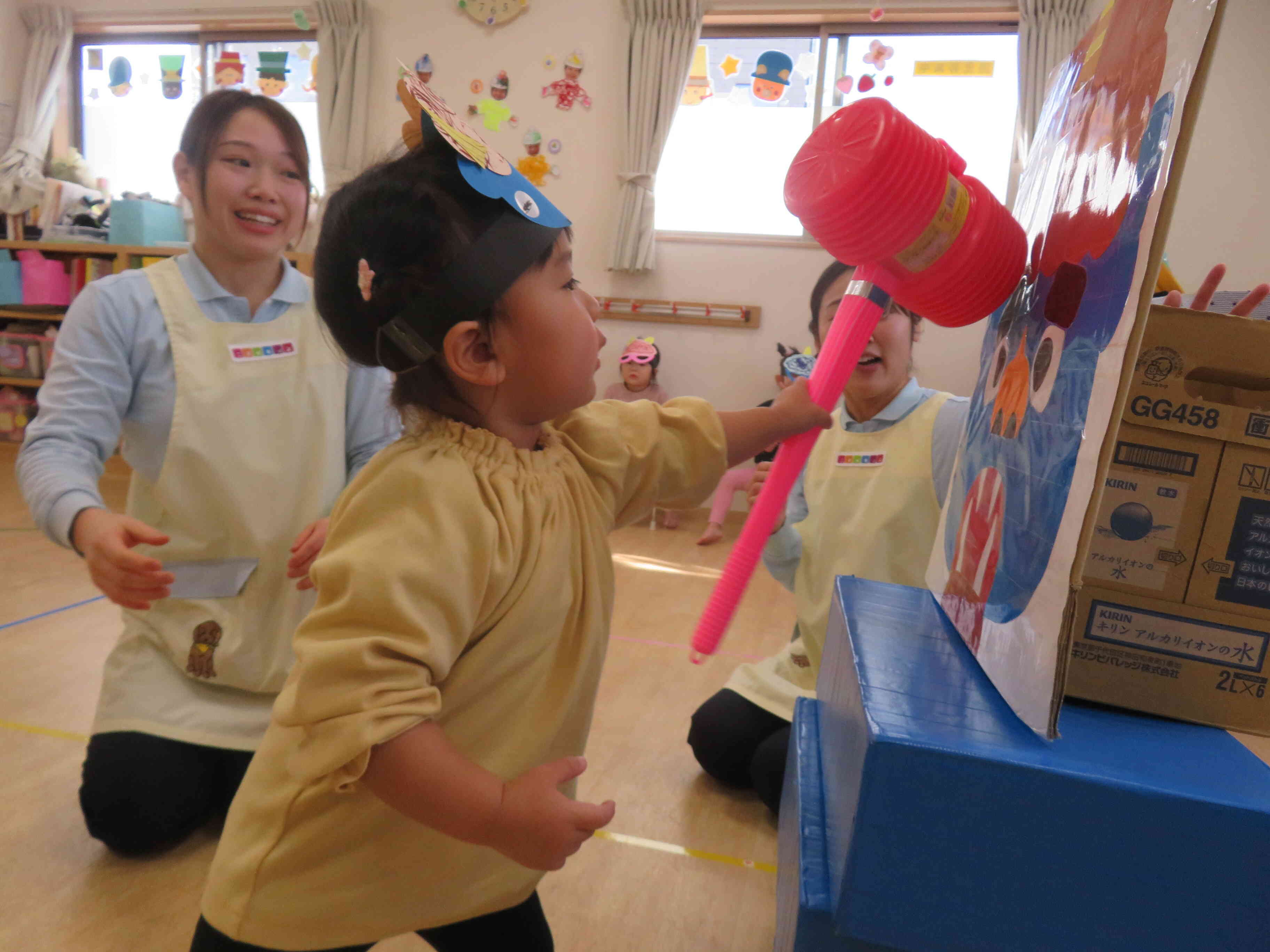 鬼退治だ！！　えいー！！