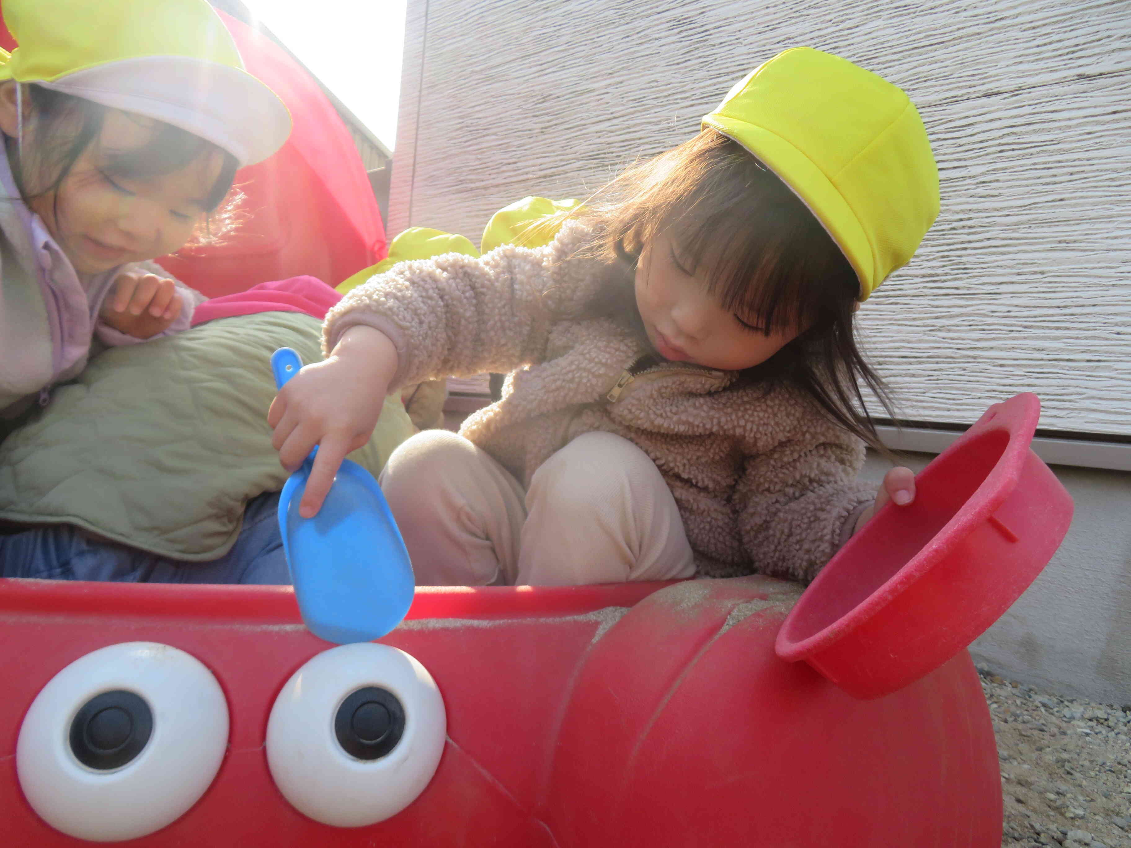 お外で遊んだよ！