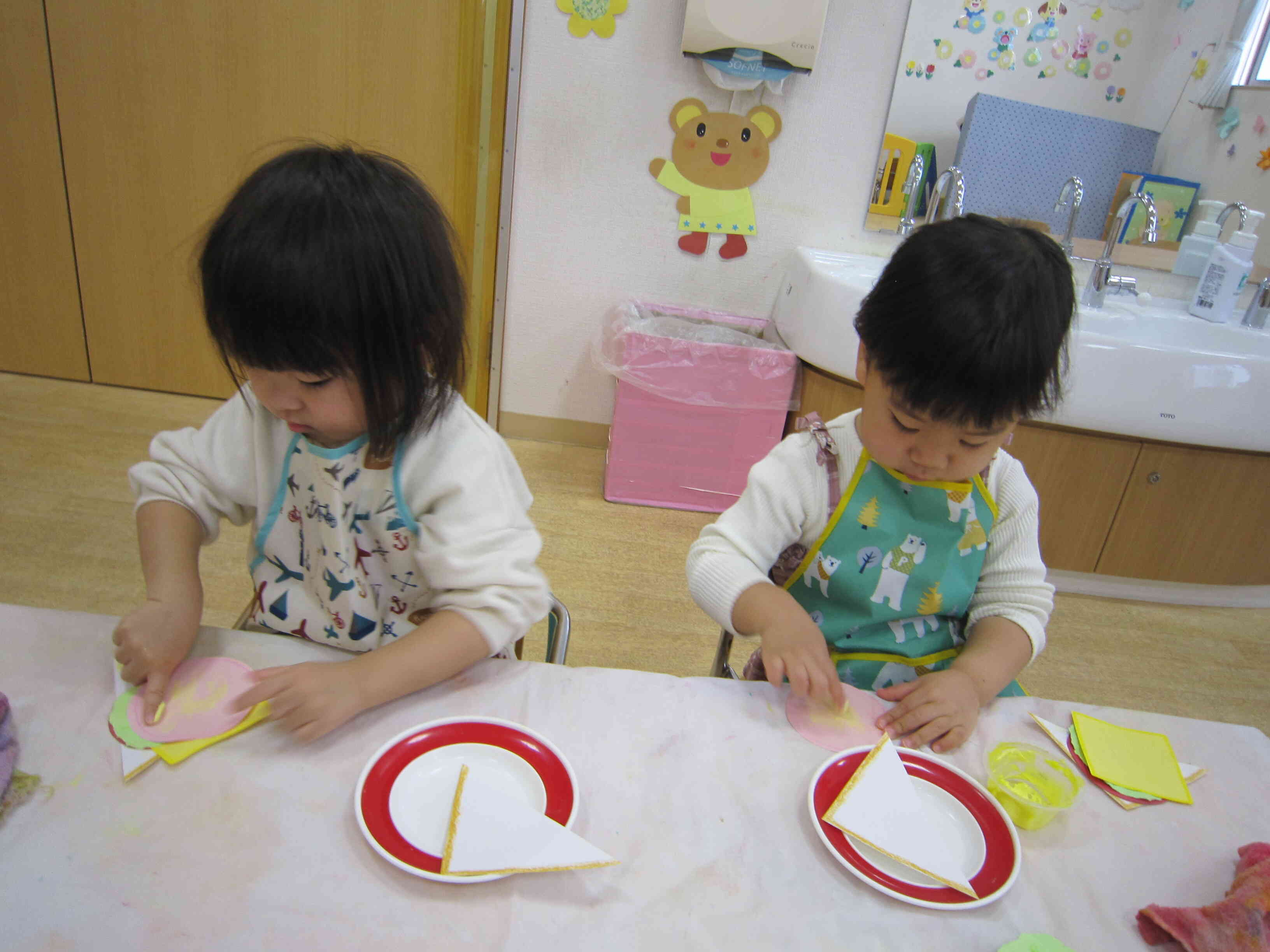 マヨネーズぬりぬり…