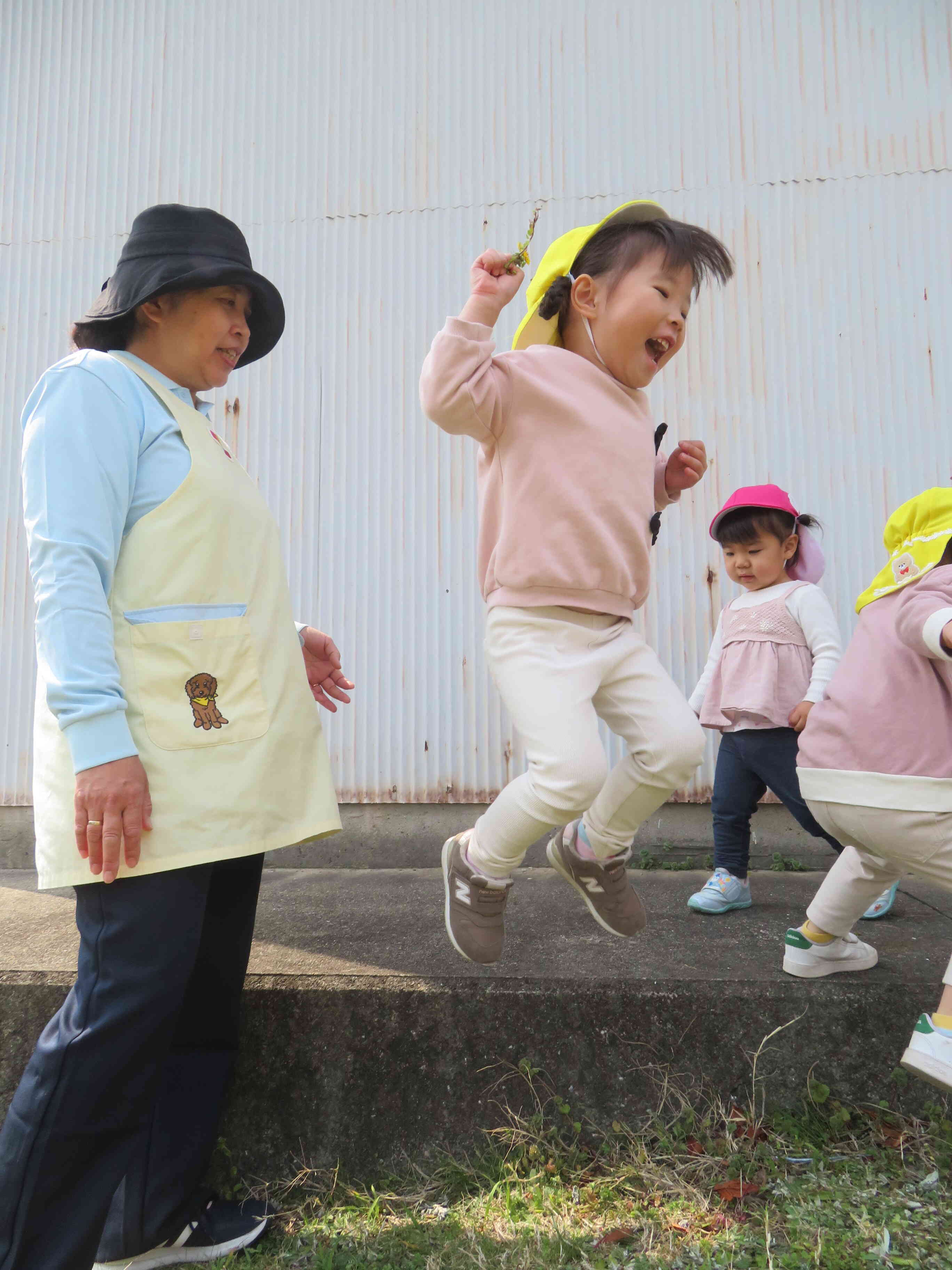 『アスレチックだね。』