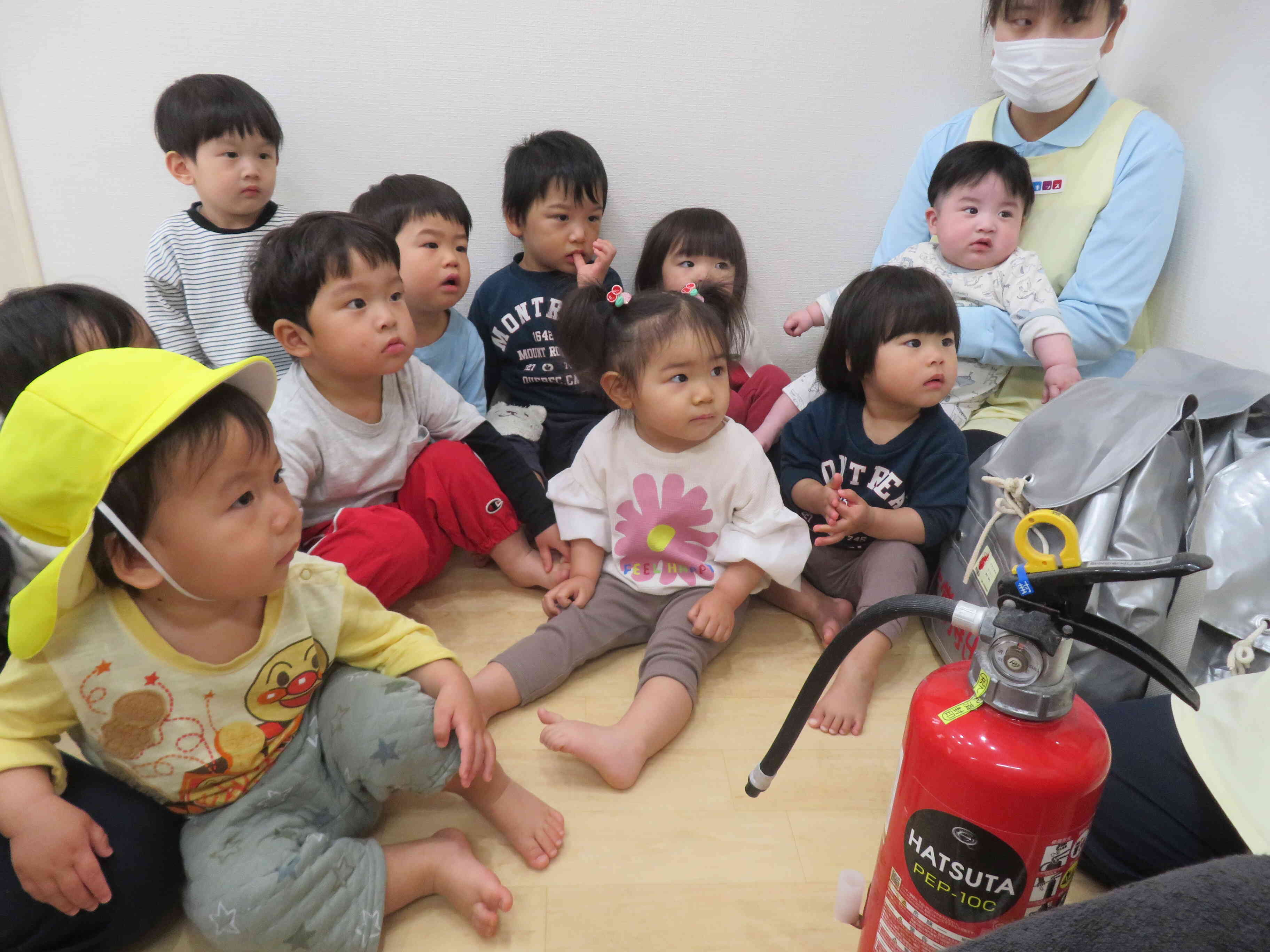 火事です！（避難訓練）