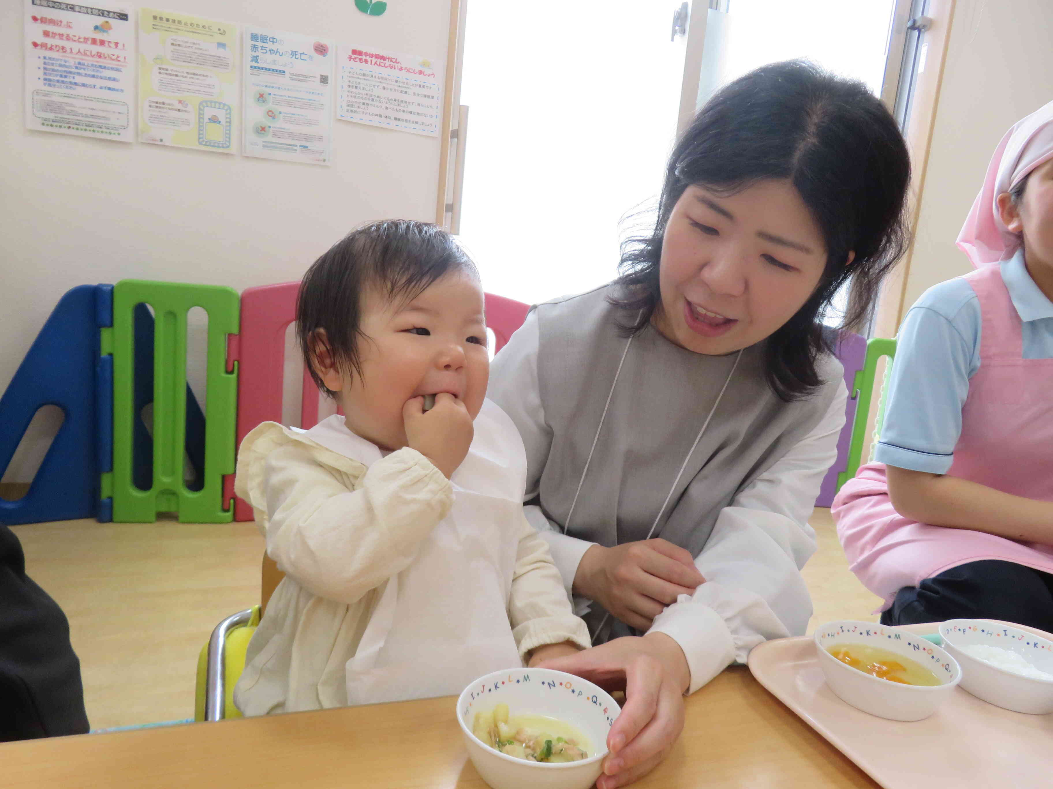 給食参観☆