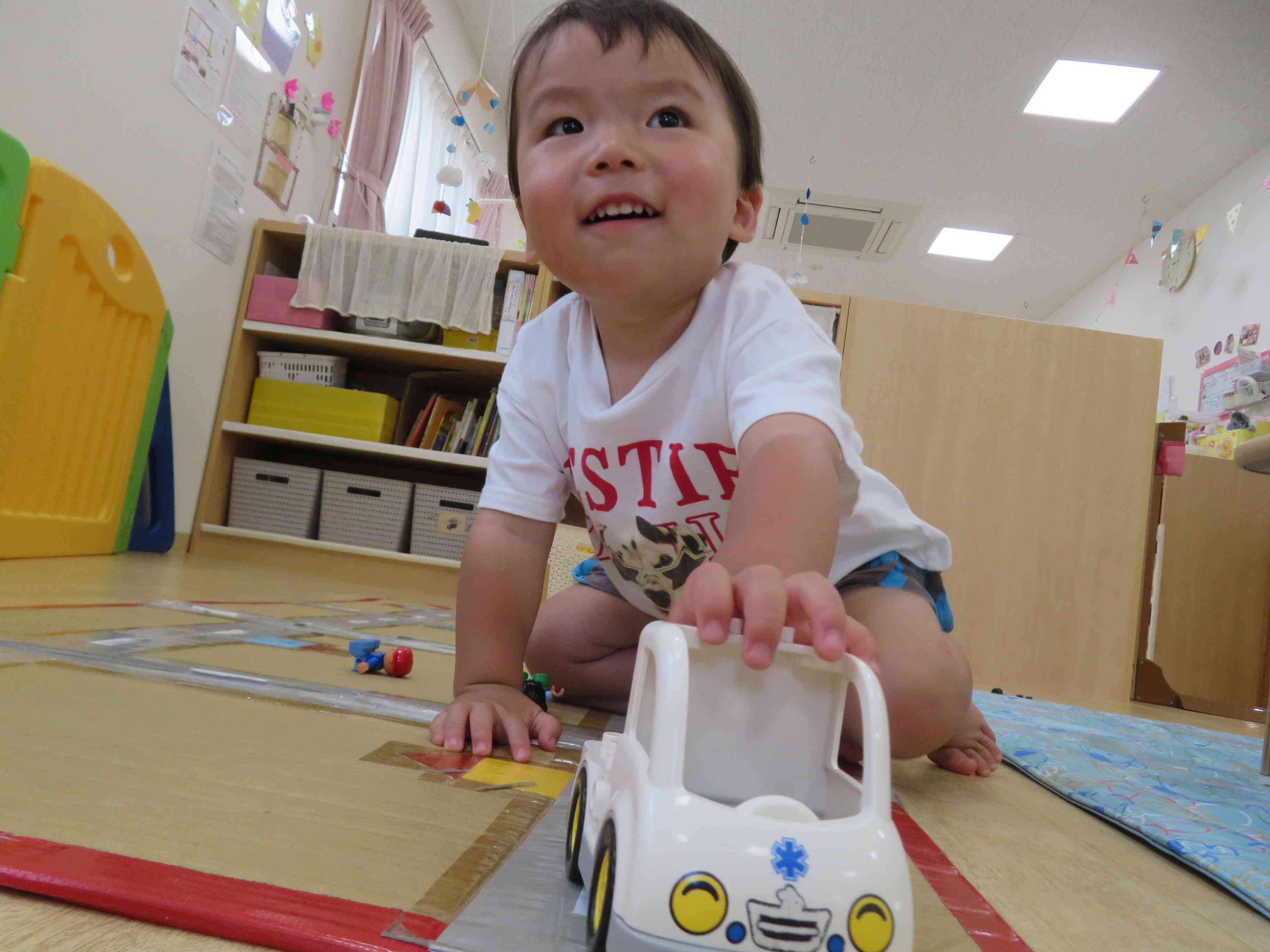 車だ～い好き！朝からいっぱいあそんだよ★ｂｙ土曜日