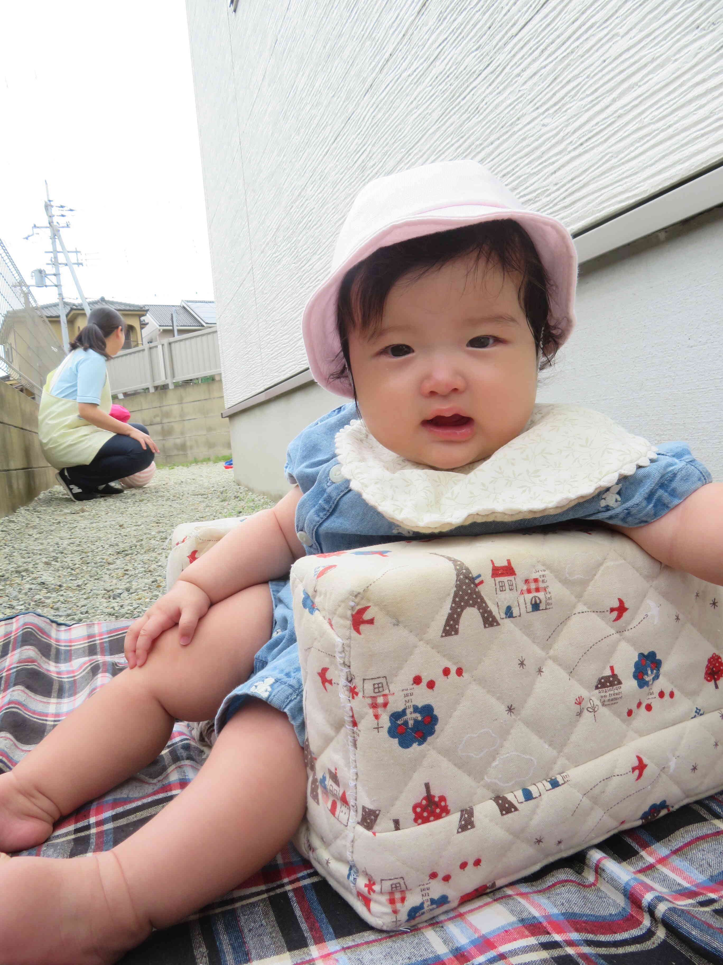 涼しい気候で、戸外遊びを楽しみました♬