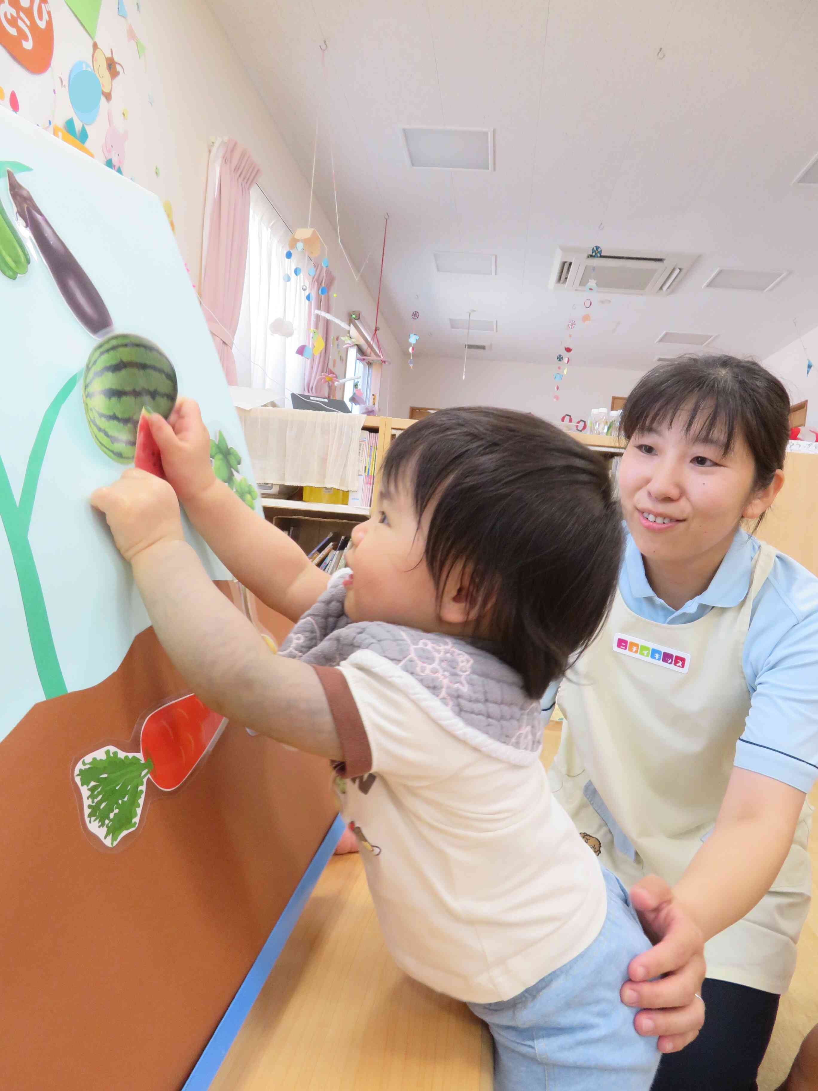 検証！お野菜たちは、浮くのか？沈むのか？