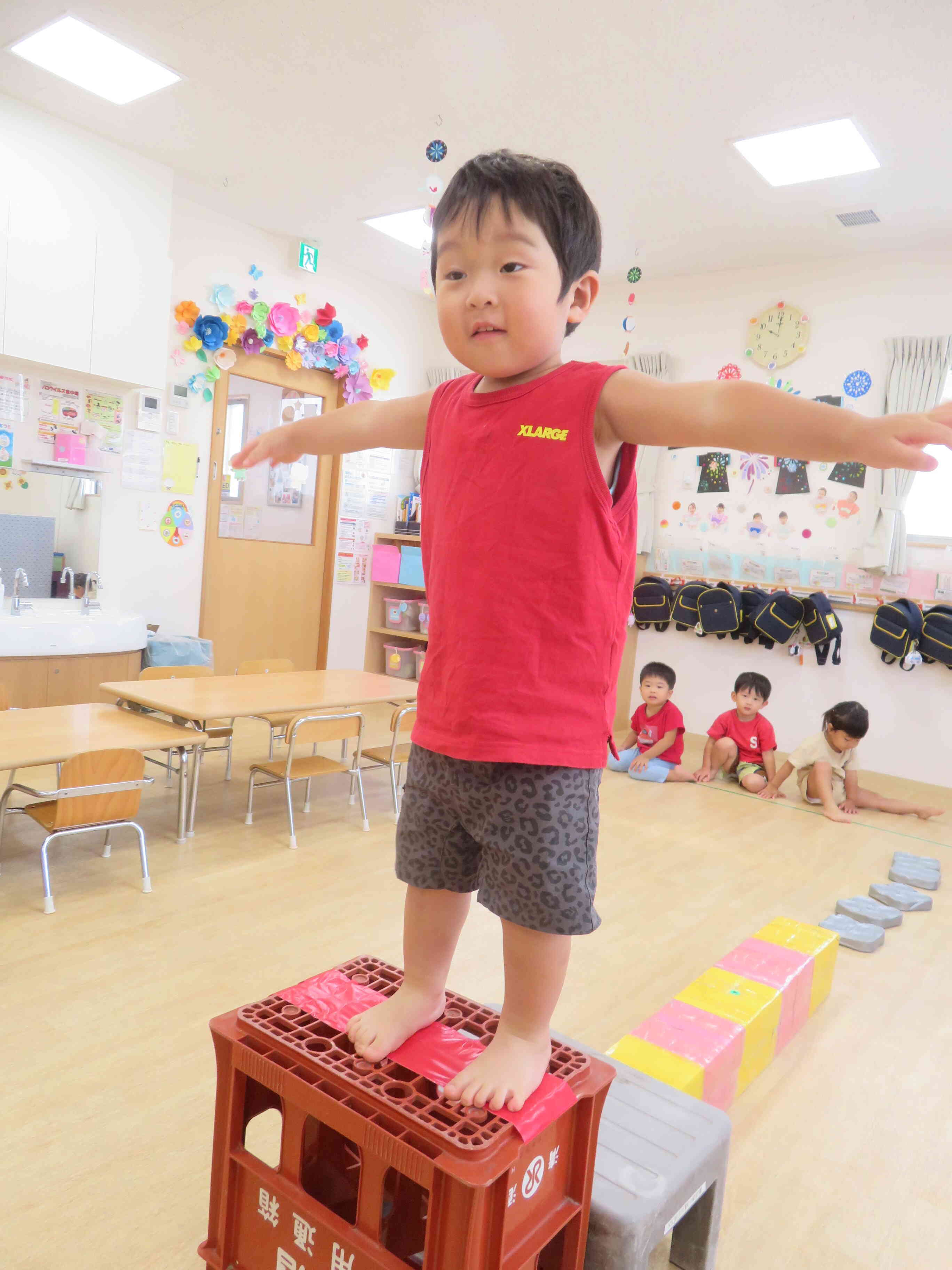 運動遊びにチャレンジ★