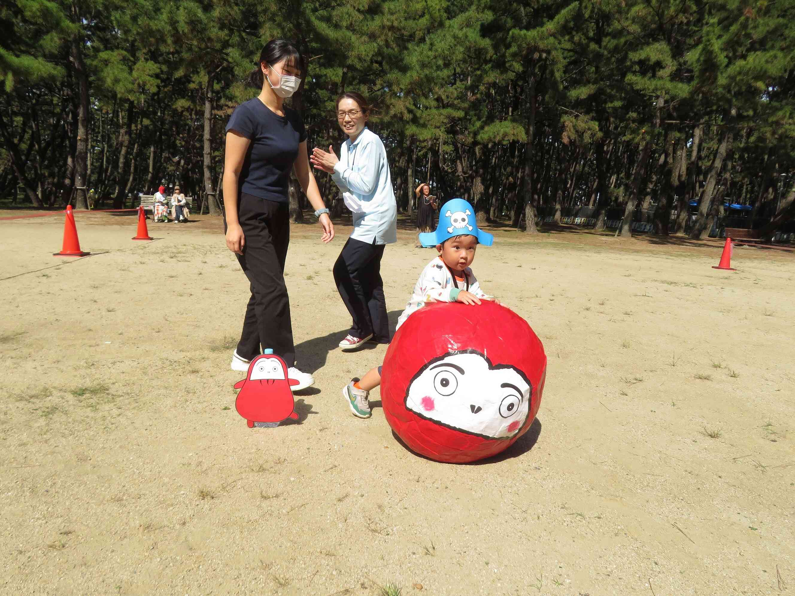コロコロ～だるま転がし