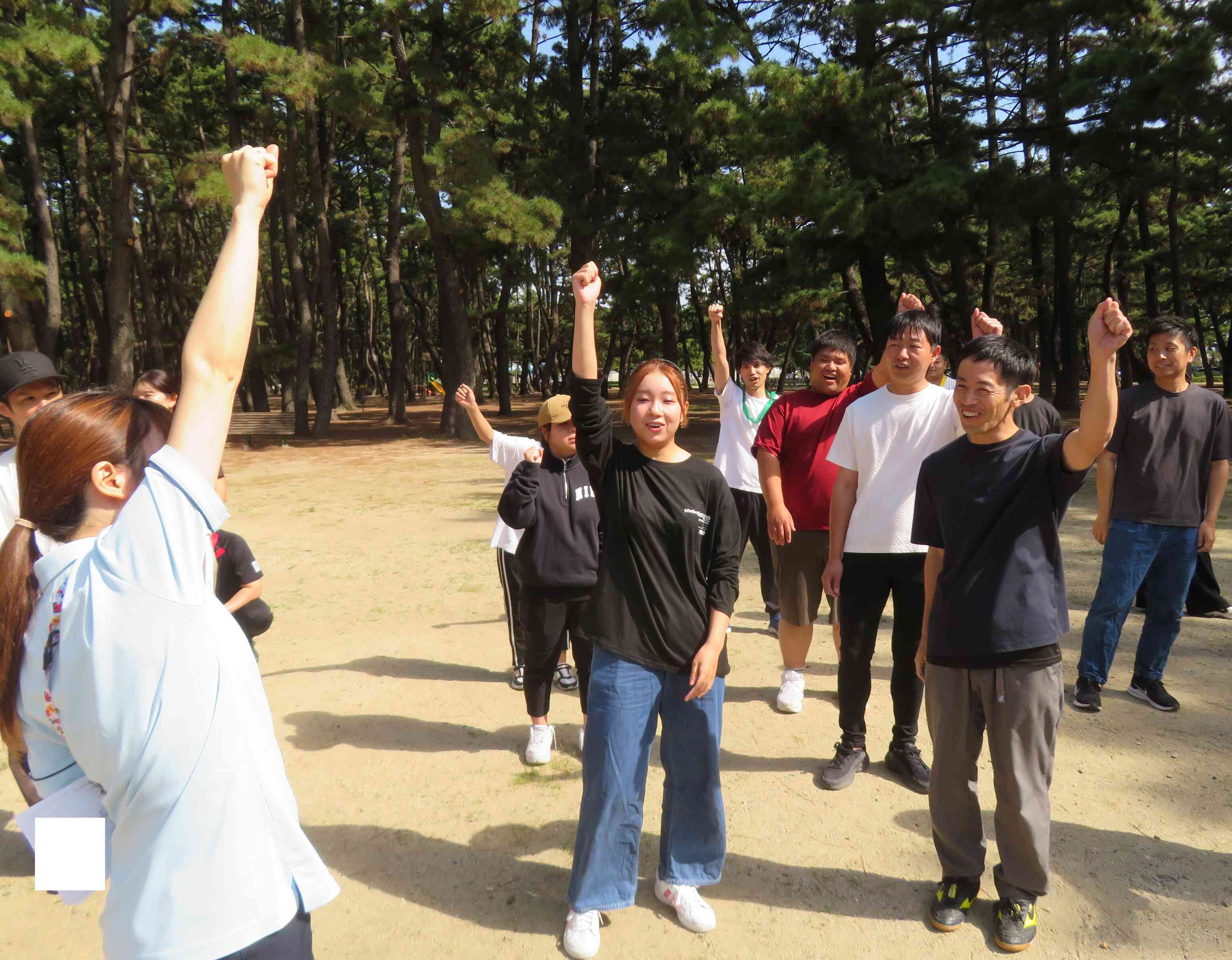 保護者リレー!!「ゴール目指して頑張るぞー!」
