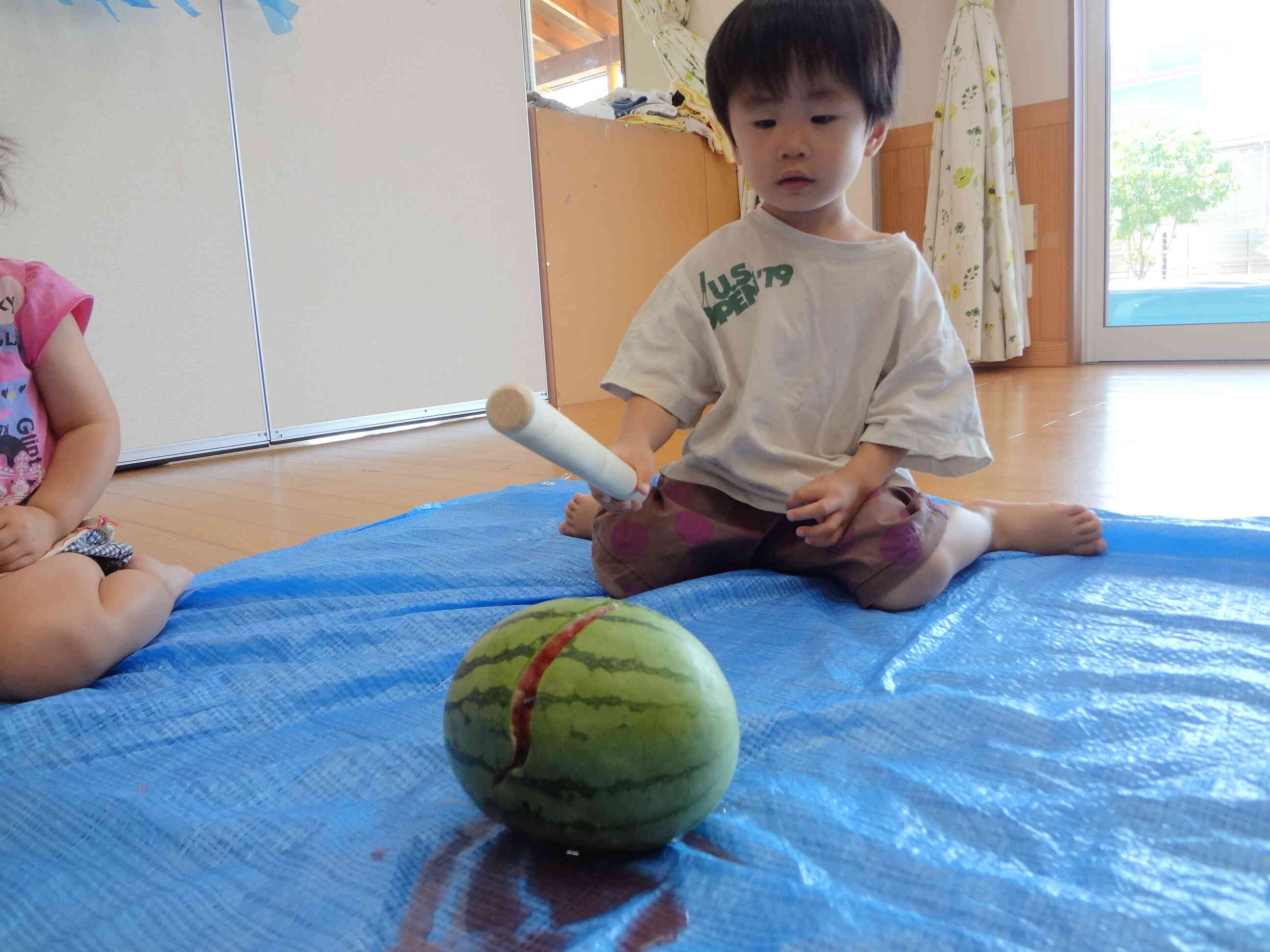 あ！割れたよ！