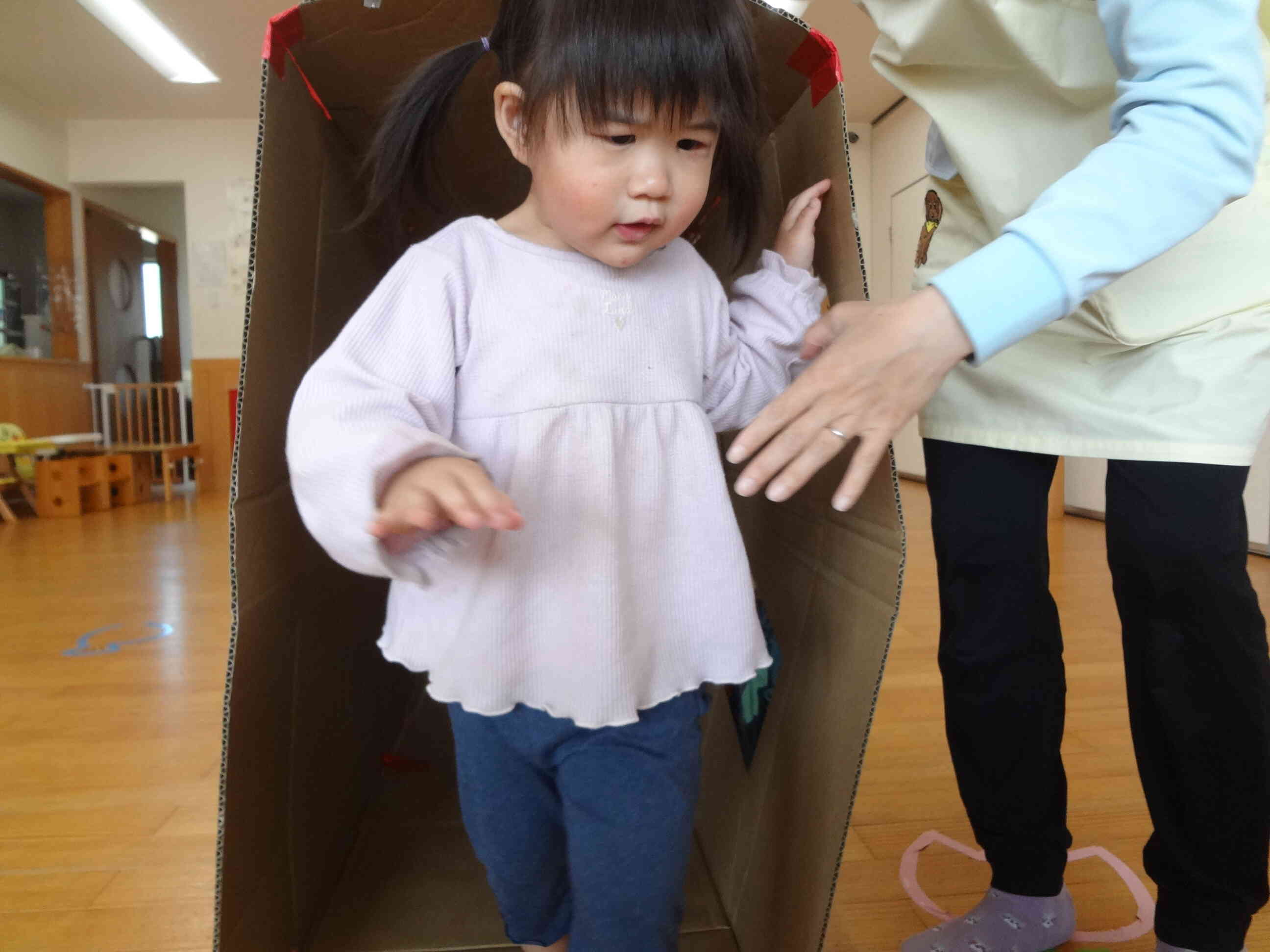 Mちゃんもドキドキしながら通ってみたね！
