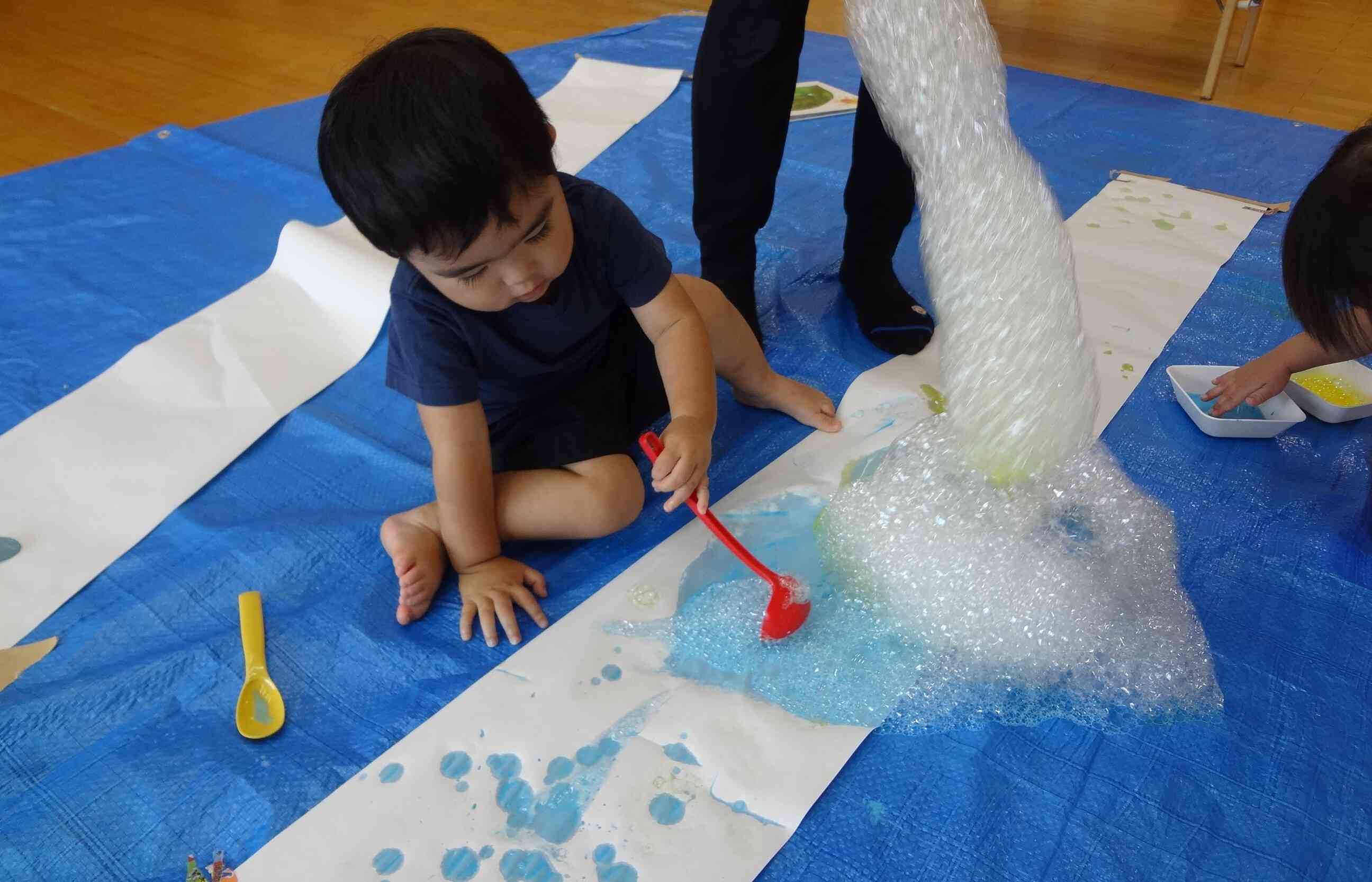水色になったよ！