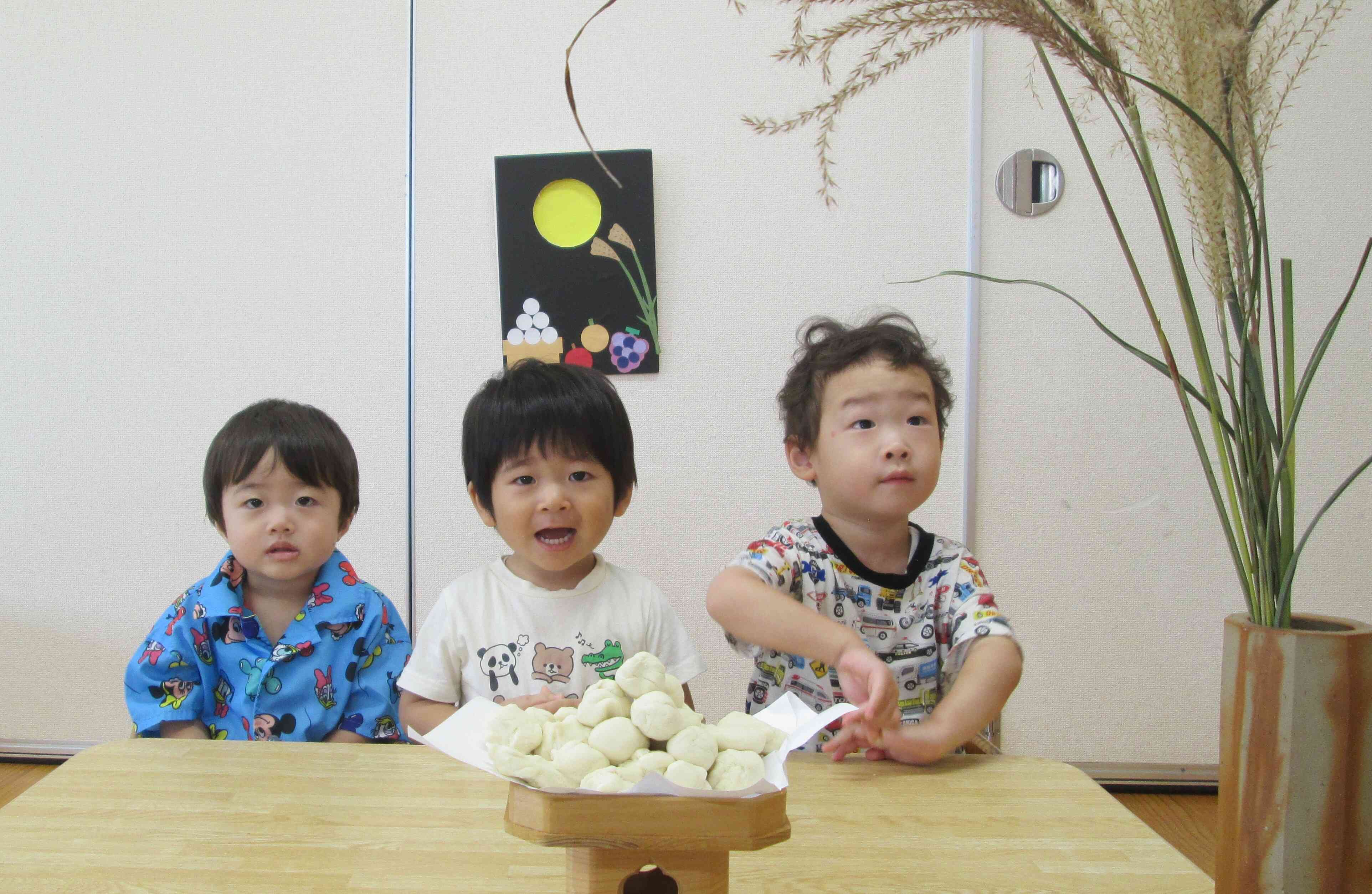 今夜は満月、ぜひ本物のお月様をみてみてくださいね！