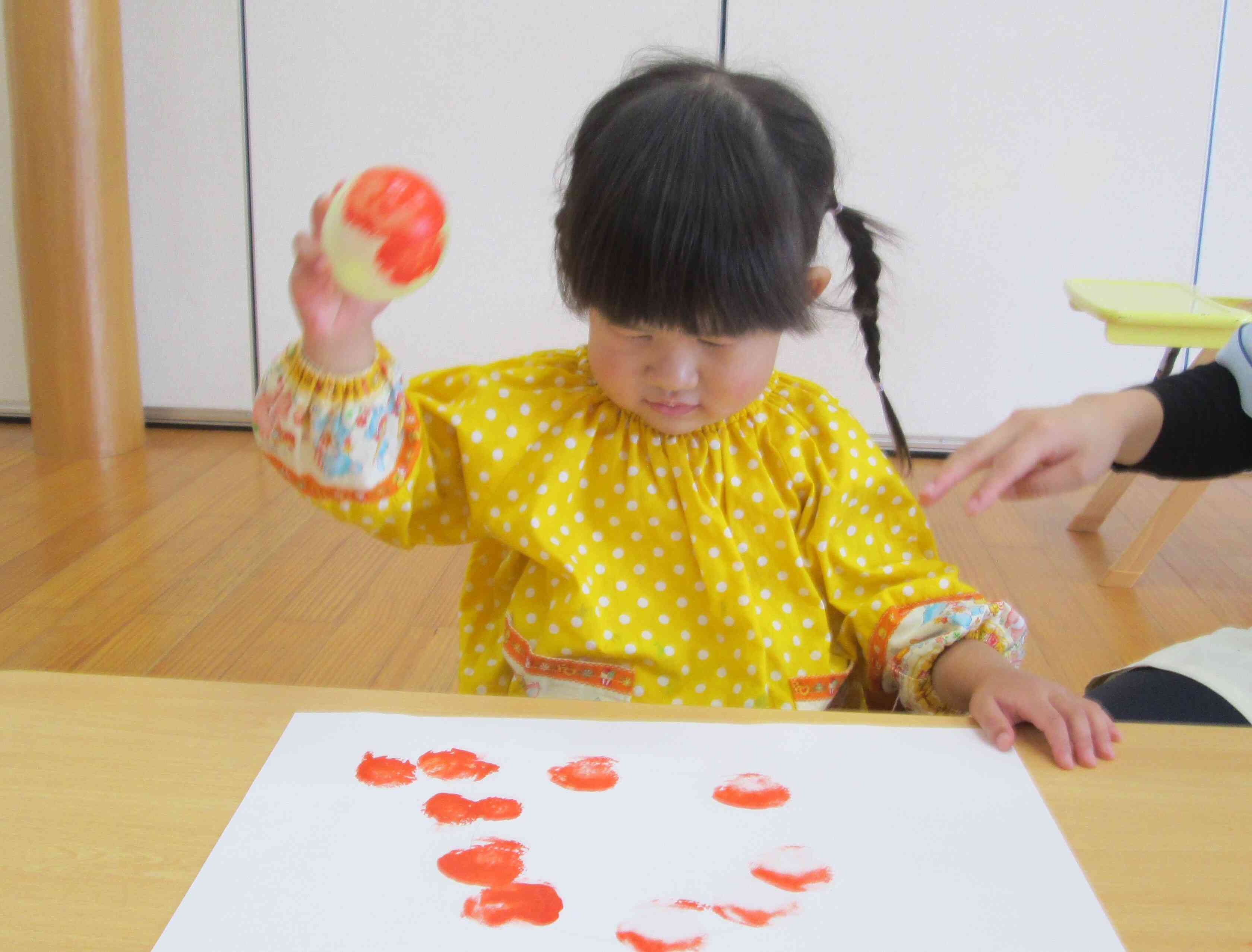 風船を持つ力加減がわかると