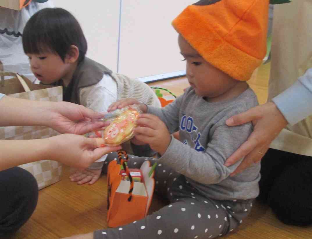 ぼくもたくさんもらったよ！