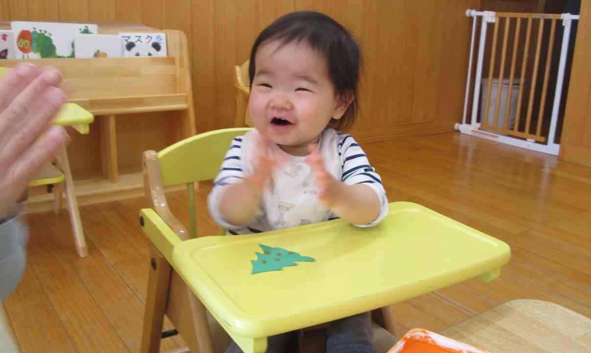 ひとつ押せると「パチパチパチ～」の拍手がかわいいです。