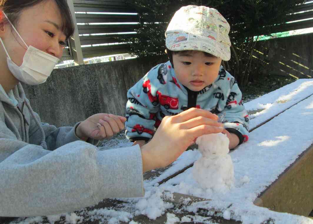 雪の日のひとコマです
