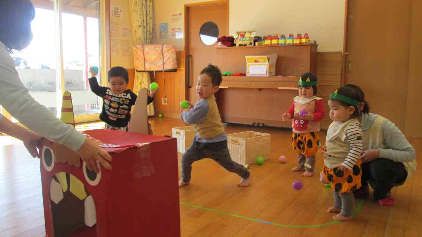 鬼をしっかり退治して立春を迎えましたよ！