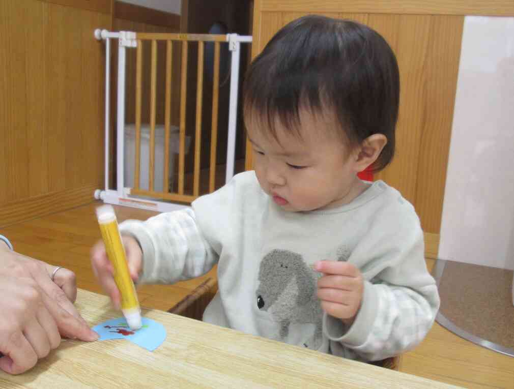 ぼくは黄色を選んだよ！