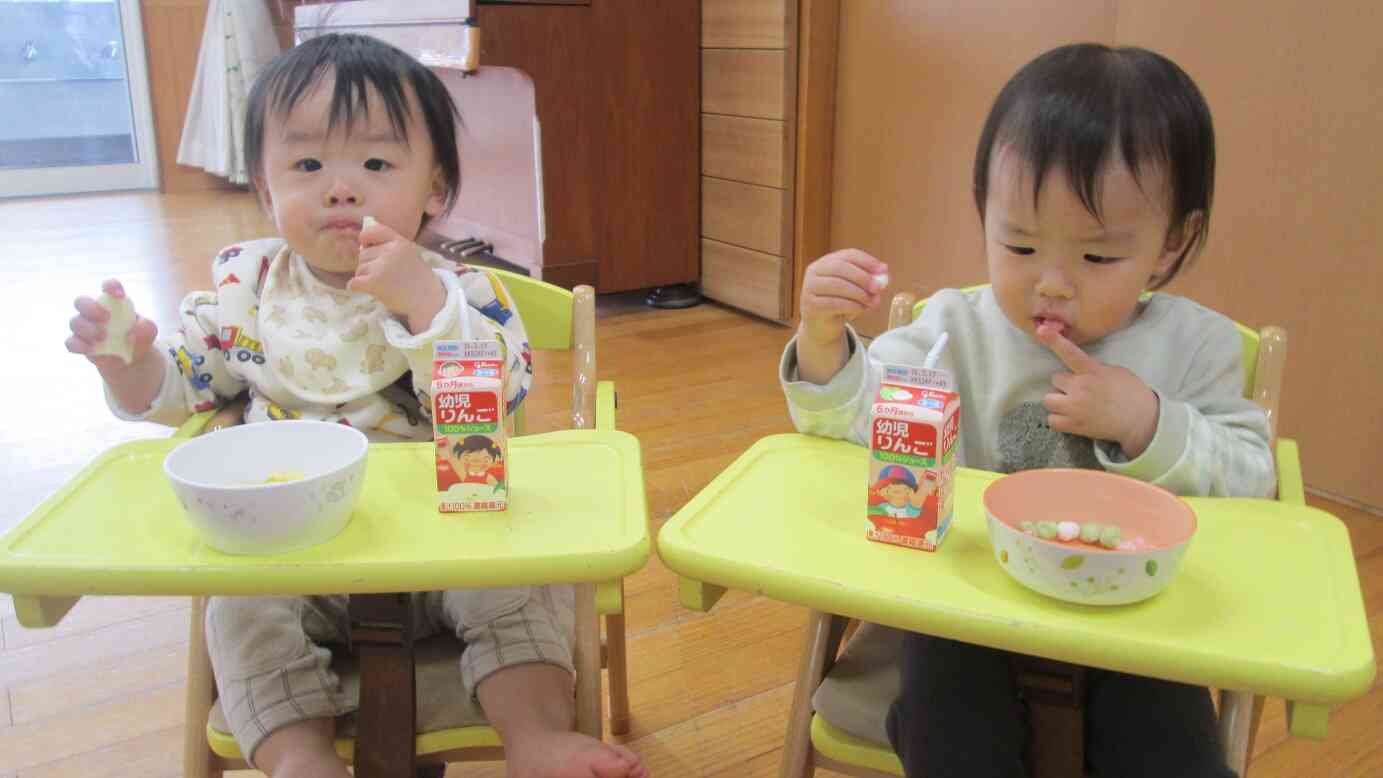 ピンクは桃の花